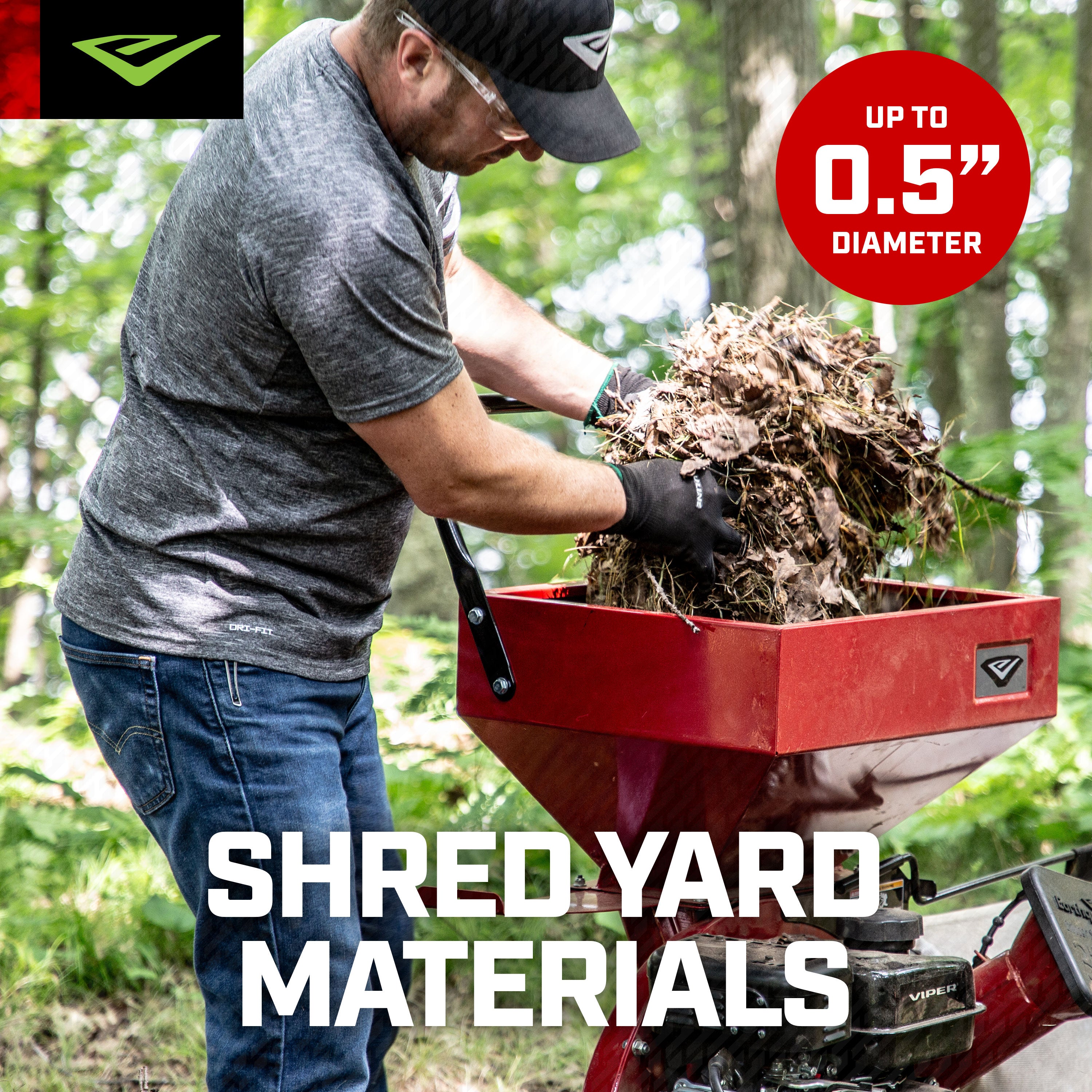 K32™ 212cc Chipper Shredder (33968)