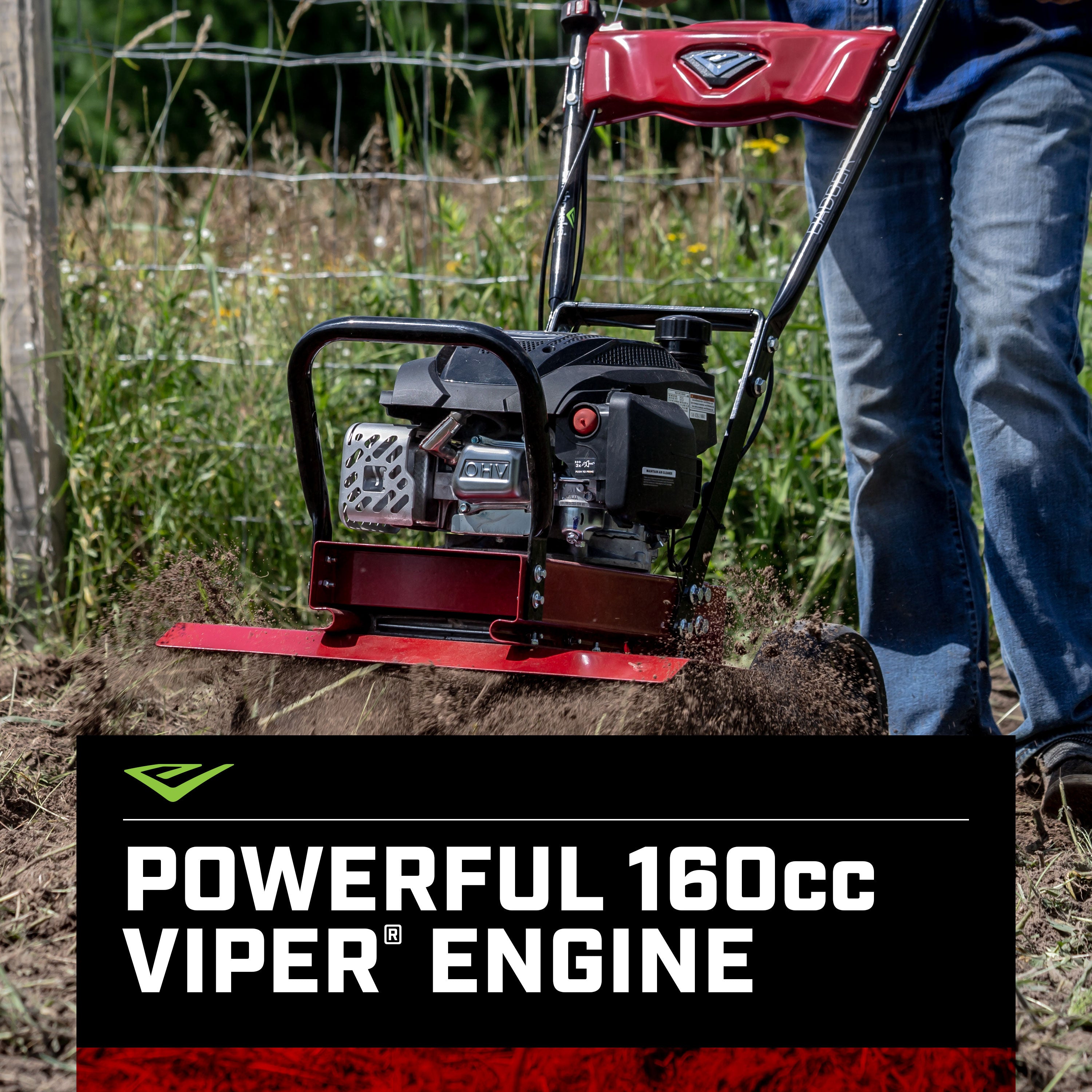Badger™ 160cc Front Tine Tiller (41080)