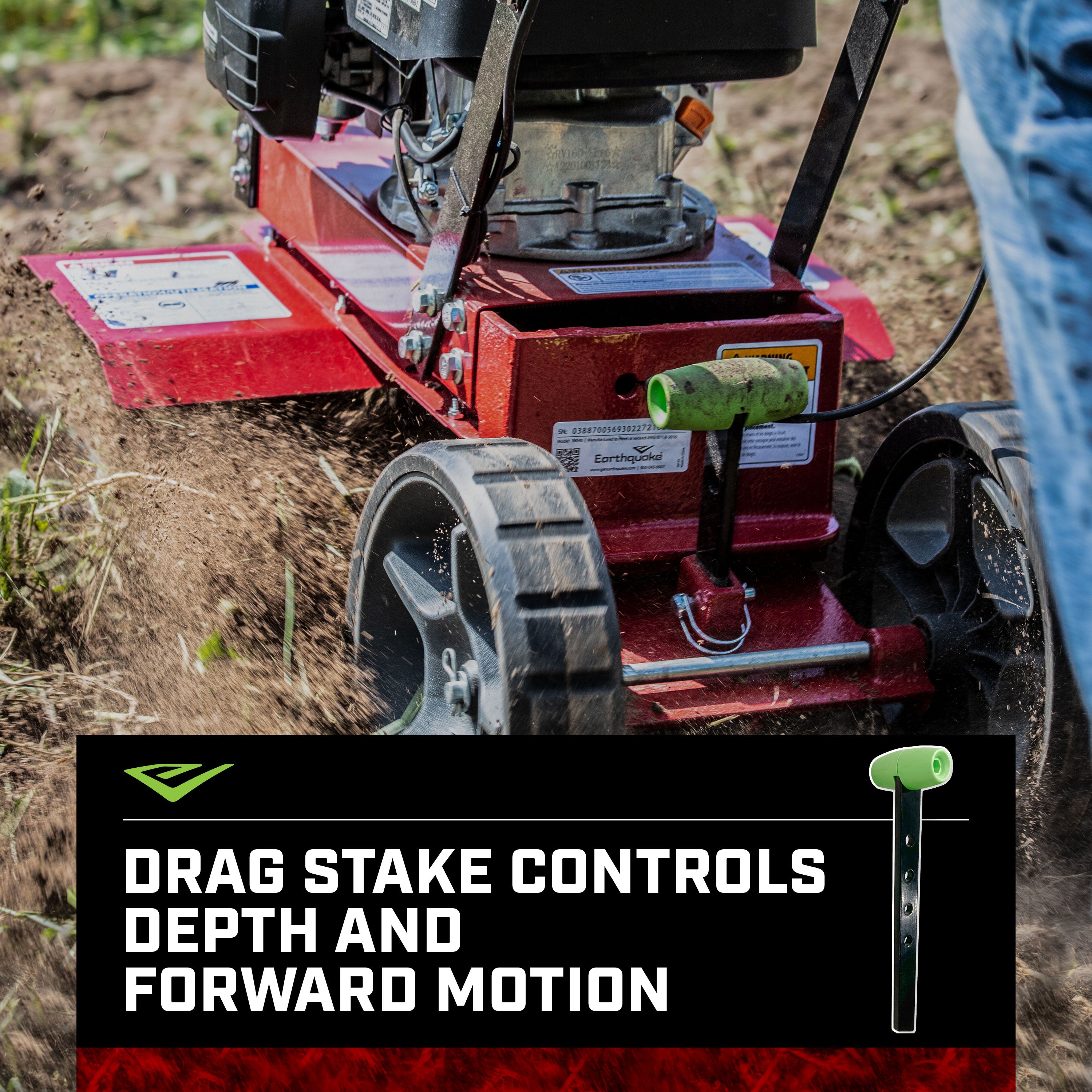 Badger™ 160cc Front Tine Tiller (41080)