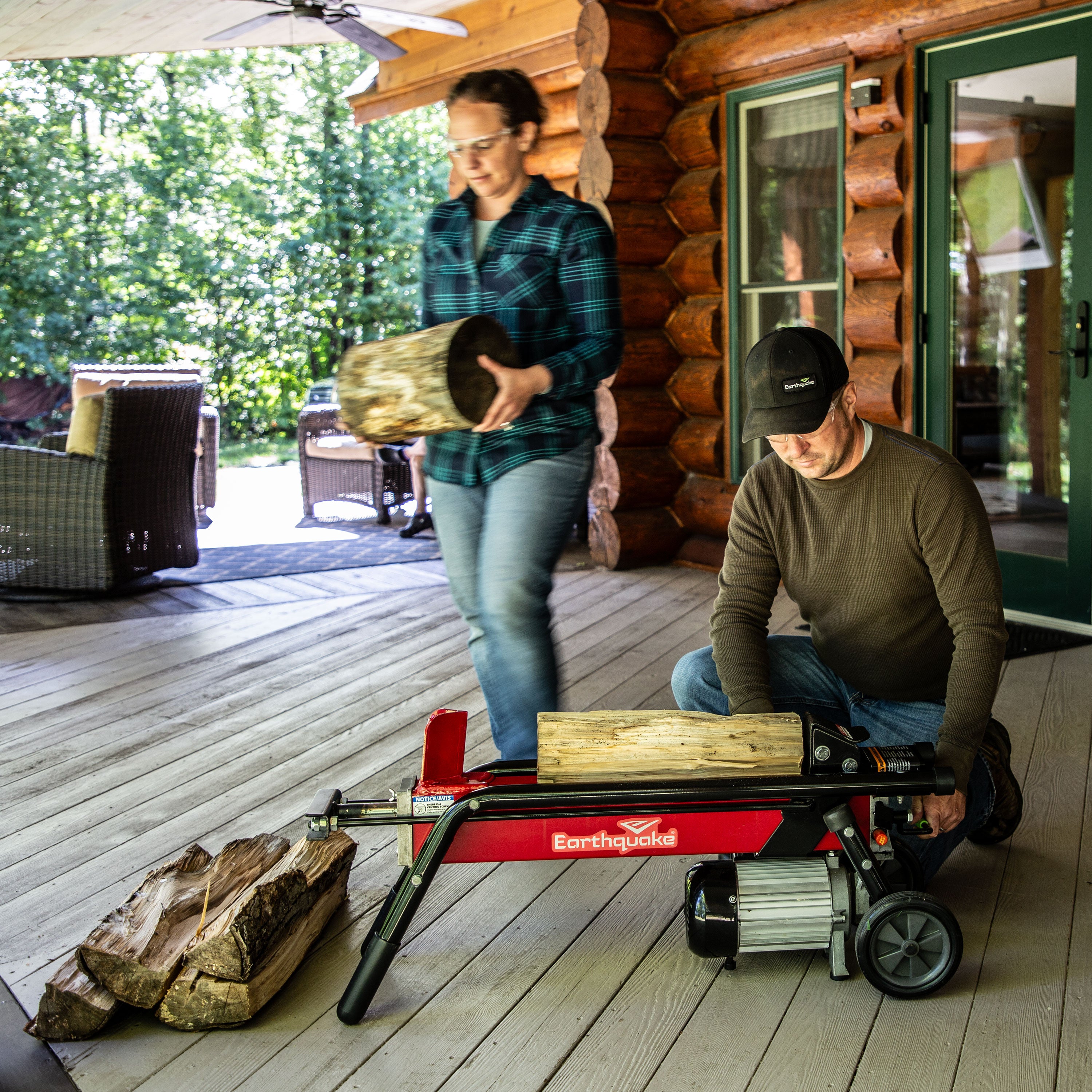 5-Ton Electric Log Splitter (43715)