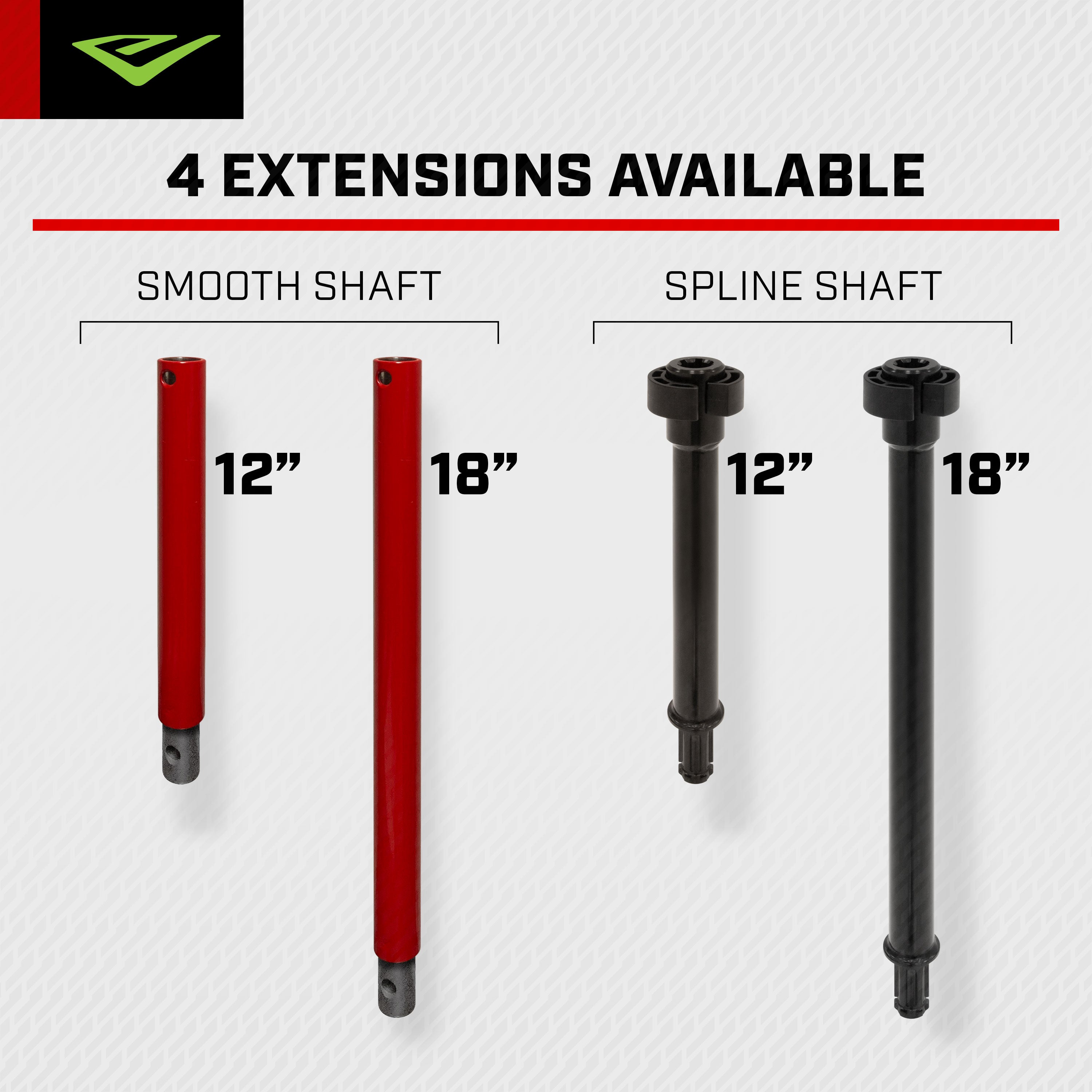 18" Auger Extension Spline (44203)