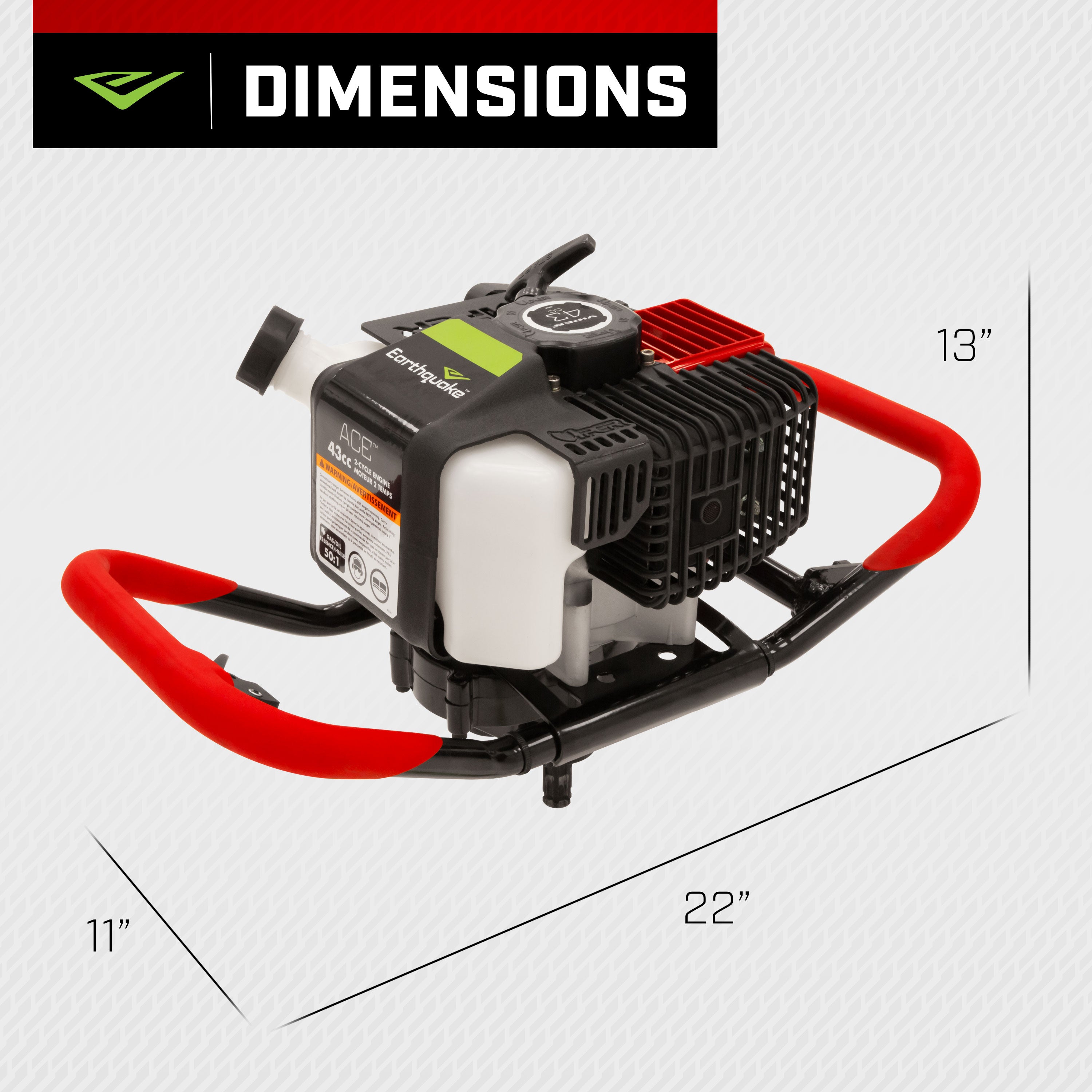 1-Person 43cc Spline Powerhead (44399)