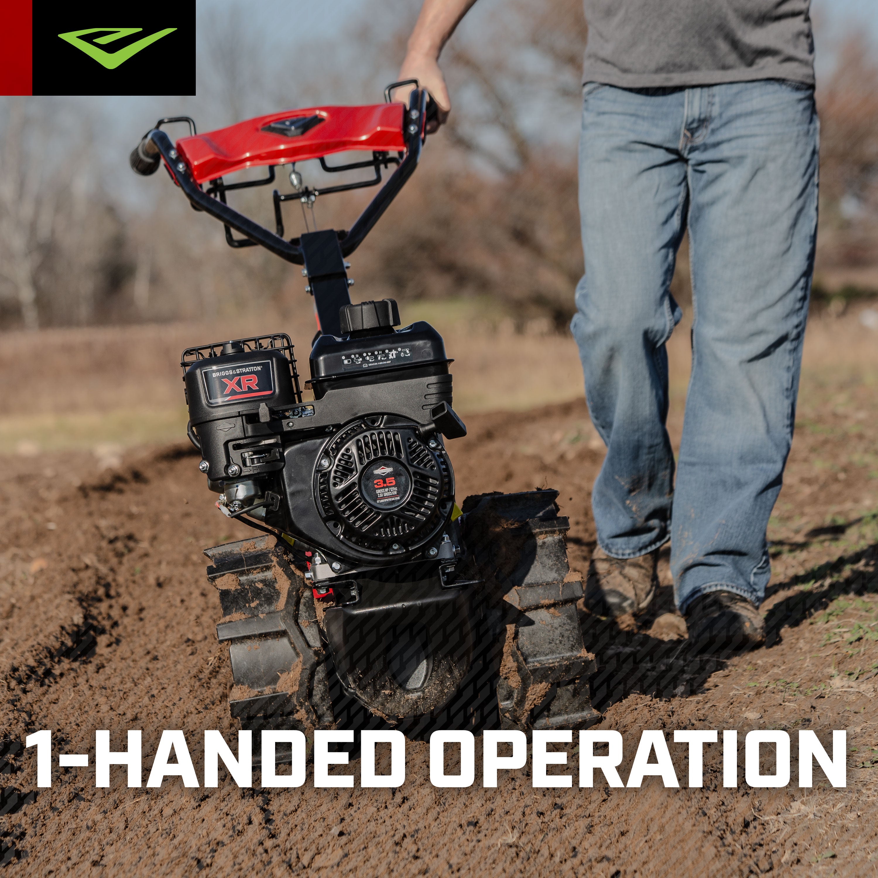 Pioneer® 127cc Rear Tine Tiller (46059)