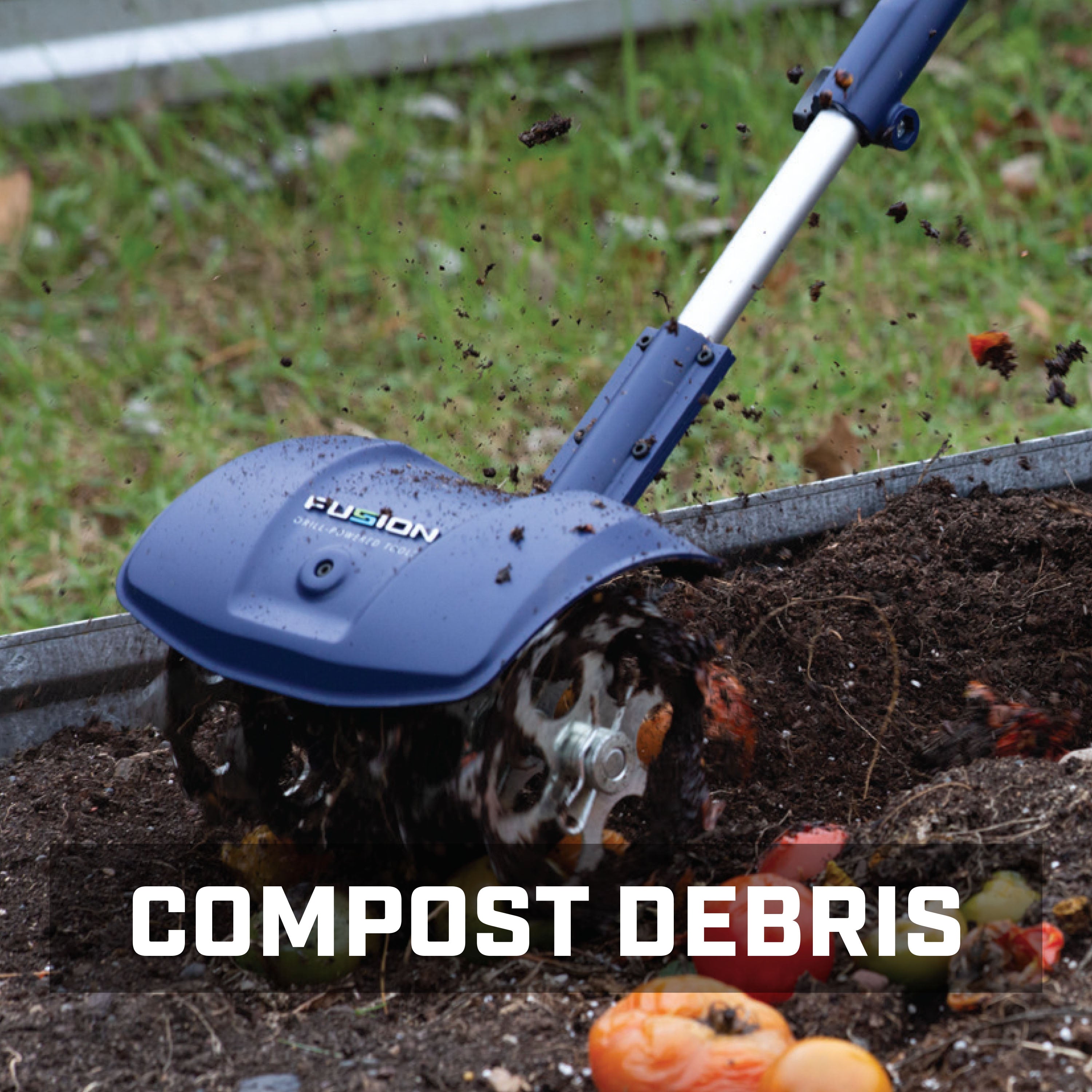 Fusion Drill Powered Cultivator