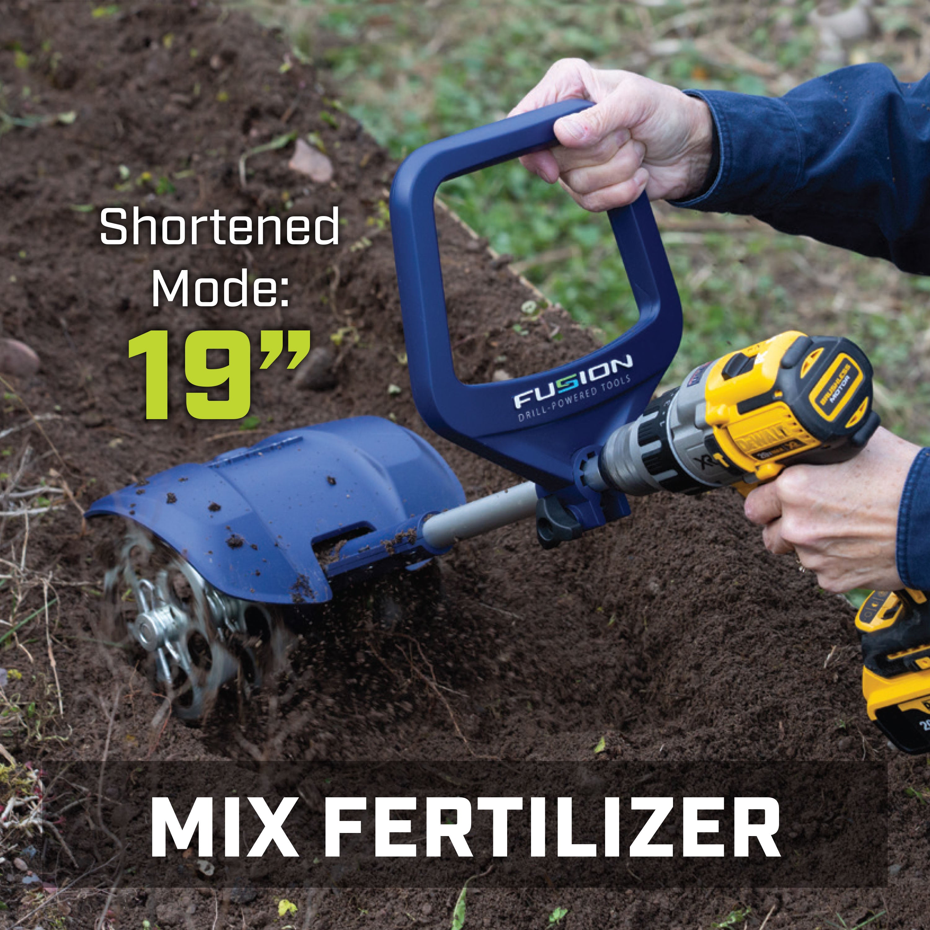 Fusion Drill Powered Cultivator