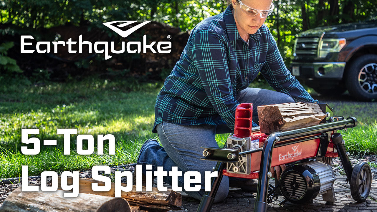 Earthquake 5 - Ton Electric Log Splitter Product Video