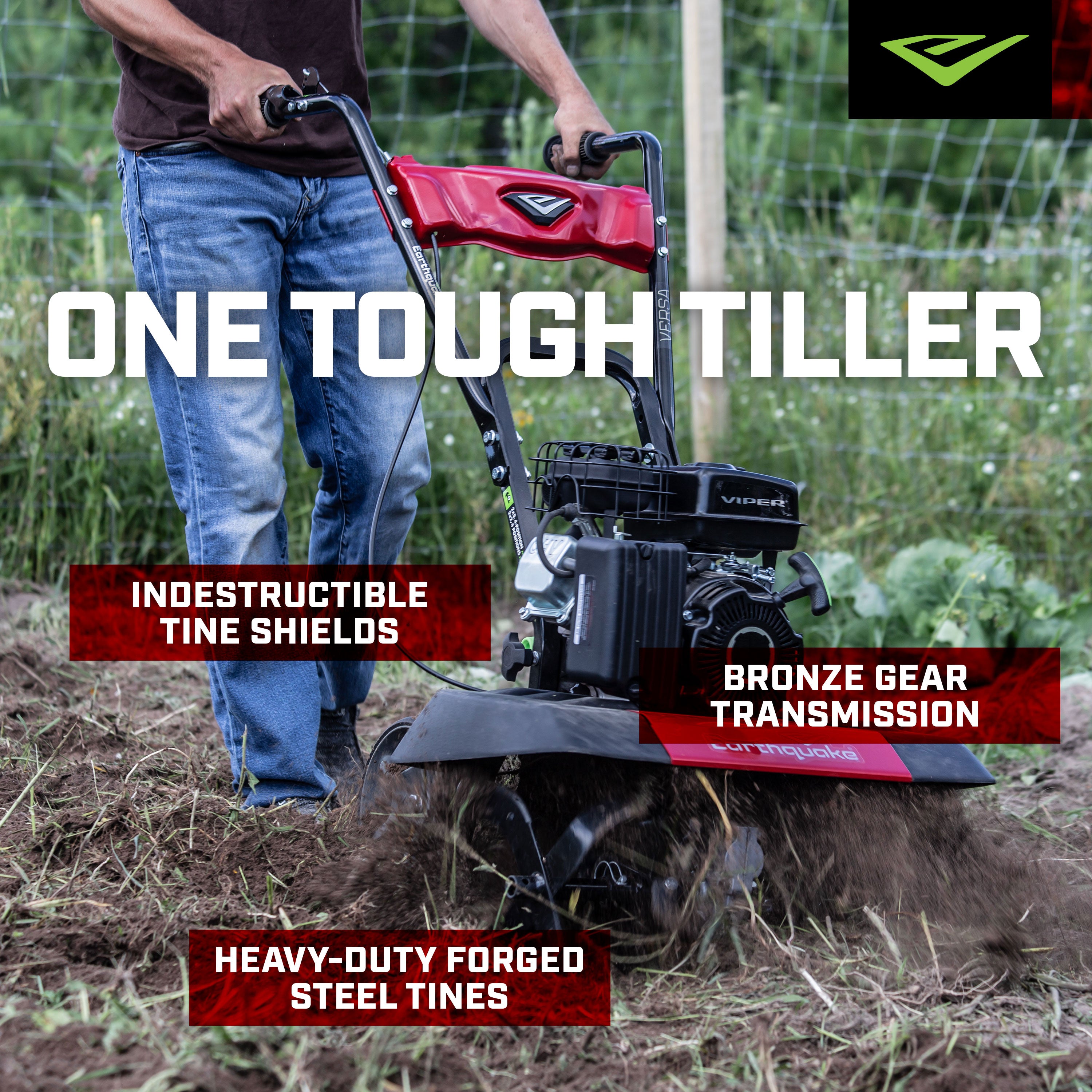 Versa™ 99cc Front Tine Tiller (20015) - Earthquake Outdoor Power