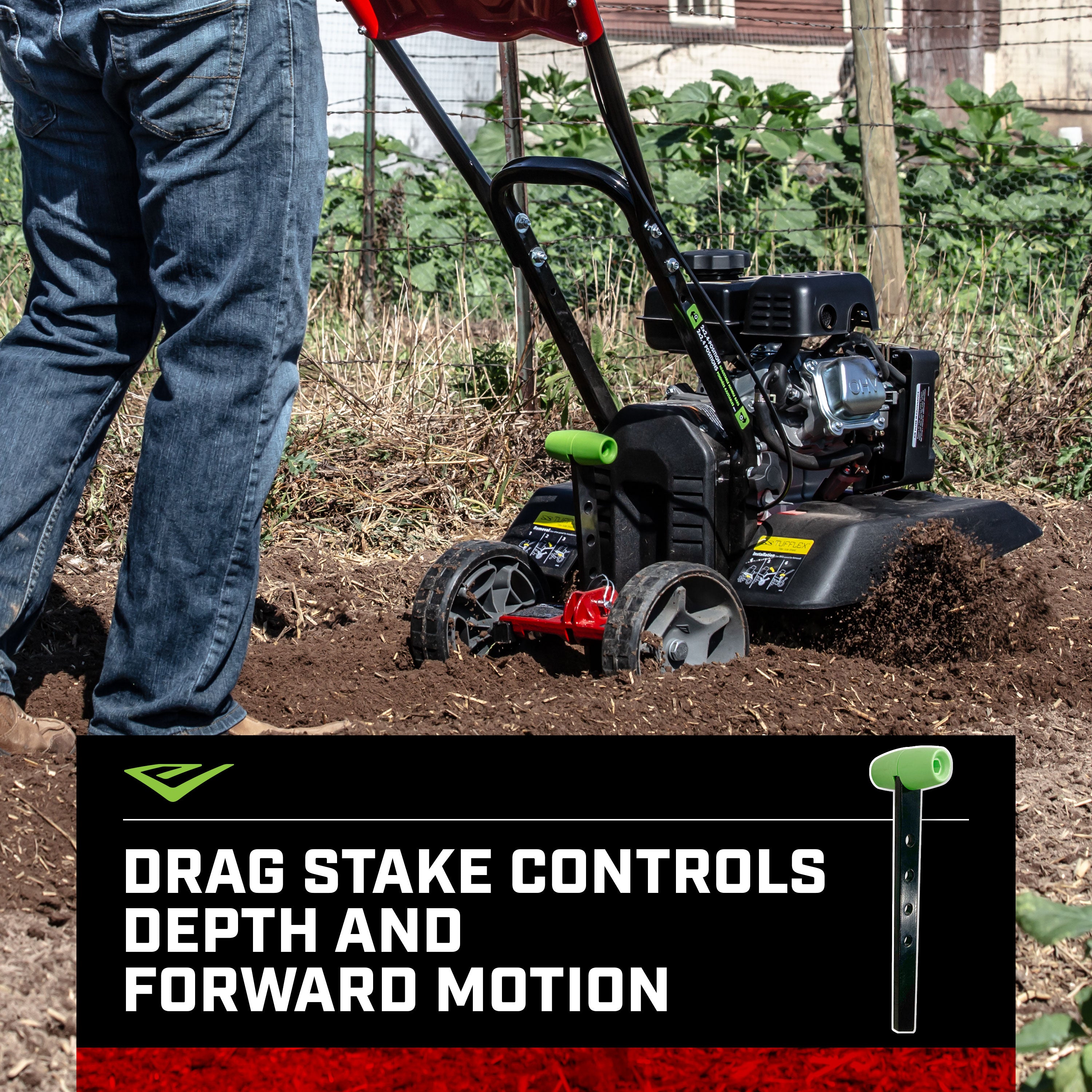 Versa™ 99cc Front Tine Tiller (20015) - Earthquake Outdoor Power