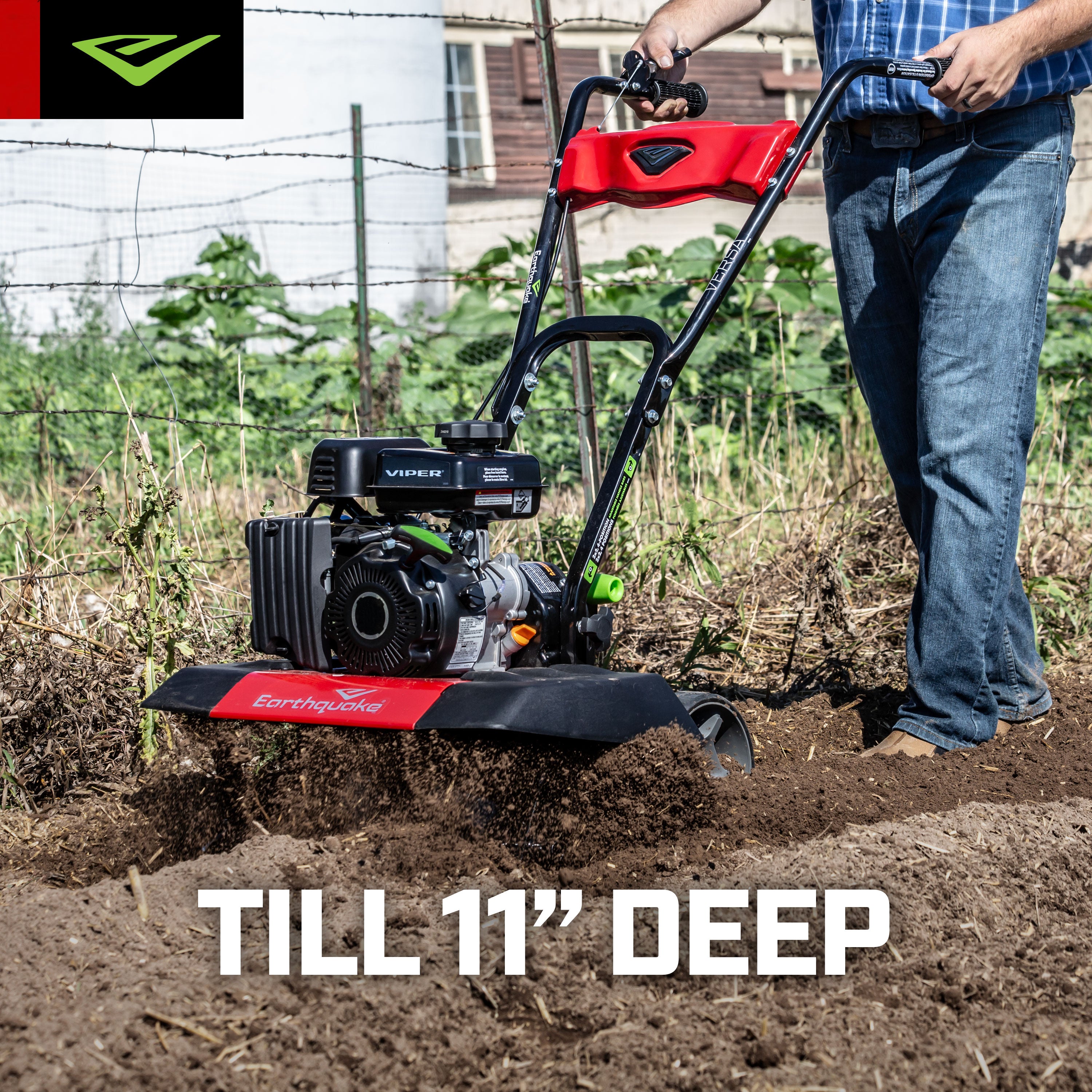 Versa™ 79cc Front Tine Tiller (24734) - Earthquake Outdoor Power