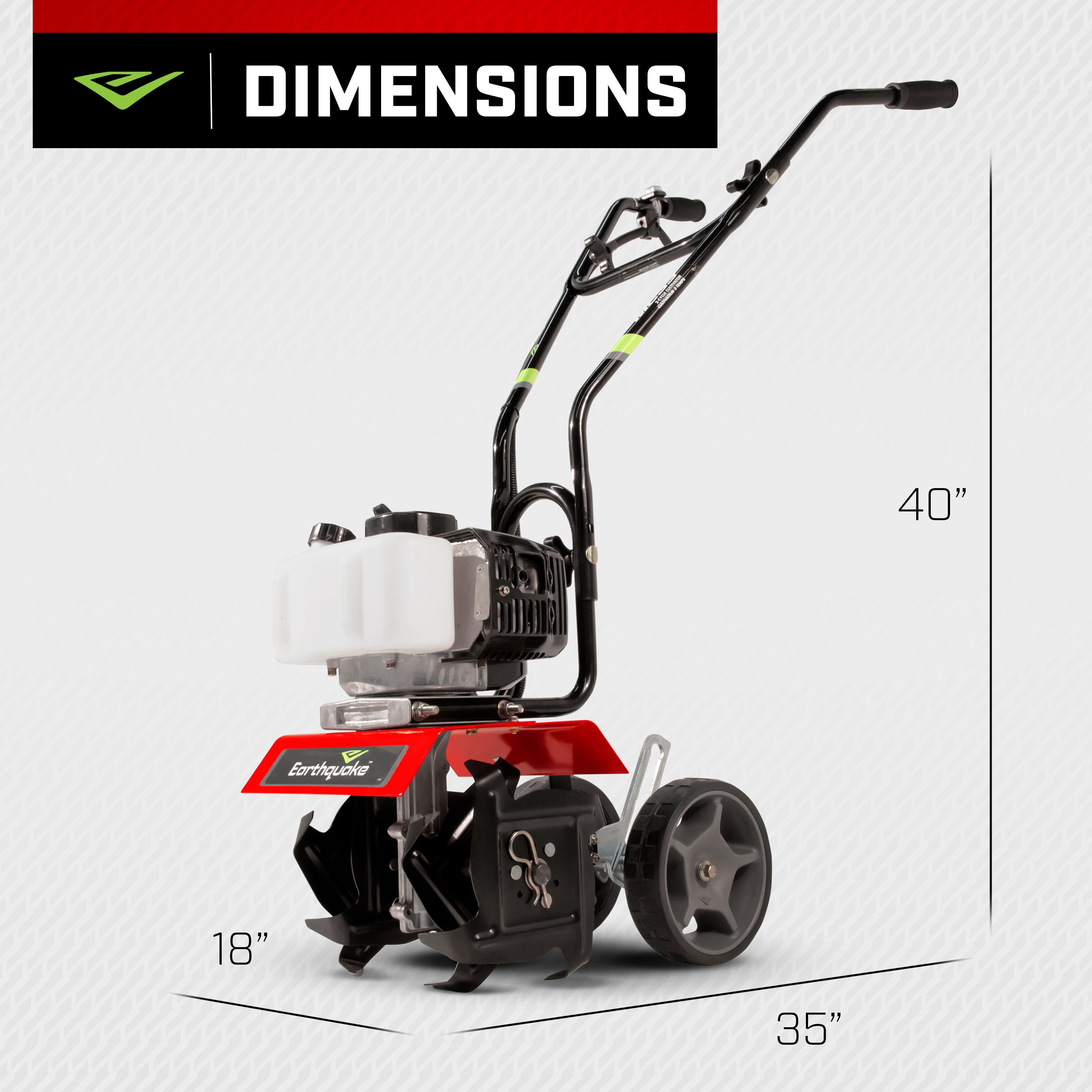 MC33™ Cultivator (31635) - Earthquake Outdoor Power Equipment