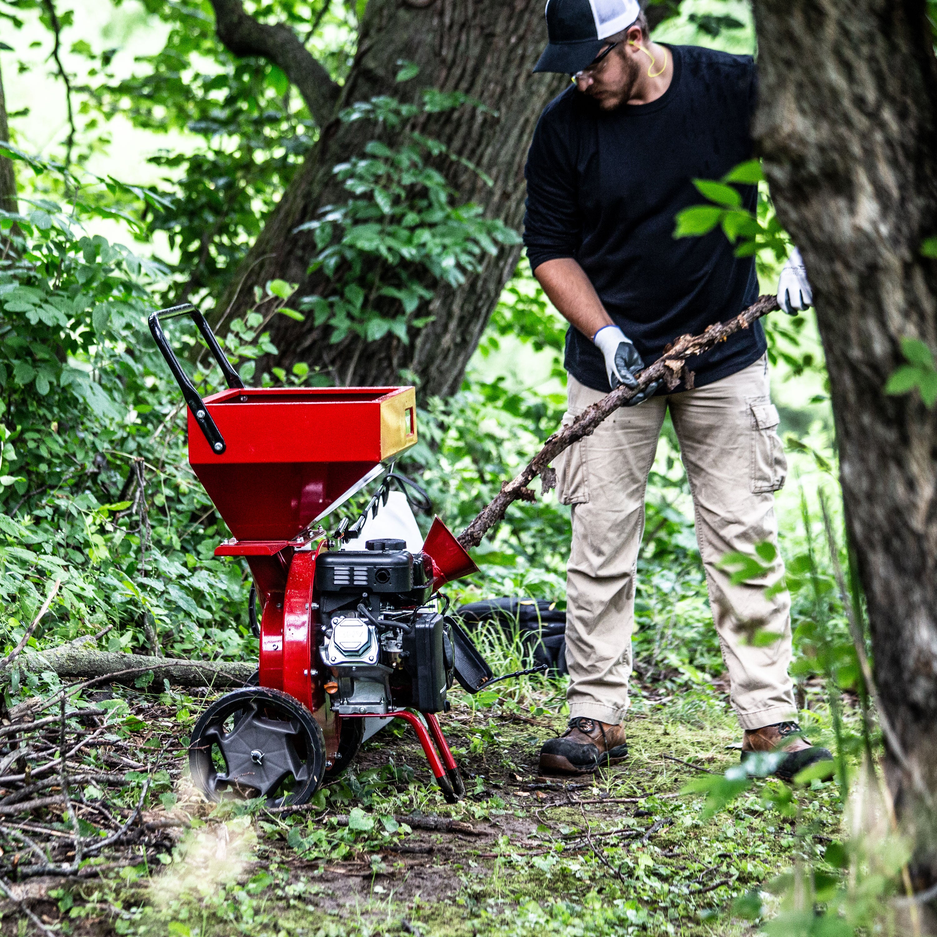 K32™ 212cc Chipper Shredder (33968) - Earthquake Outdoor Power