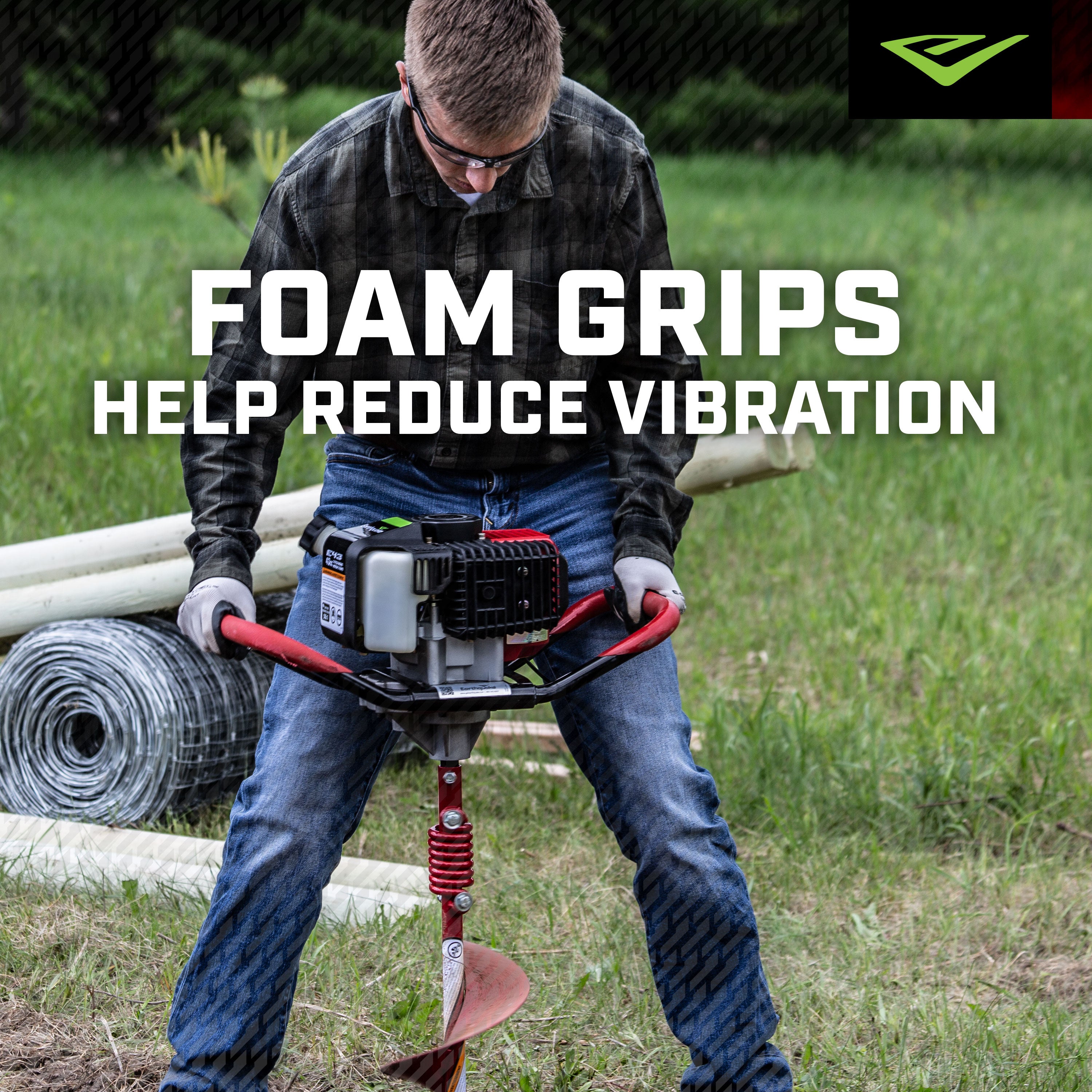 E43™ Earth Auger Combo - 8" (35064)