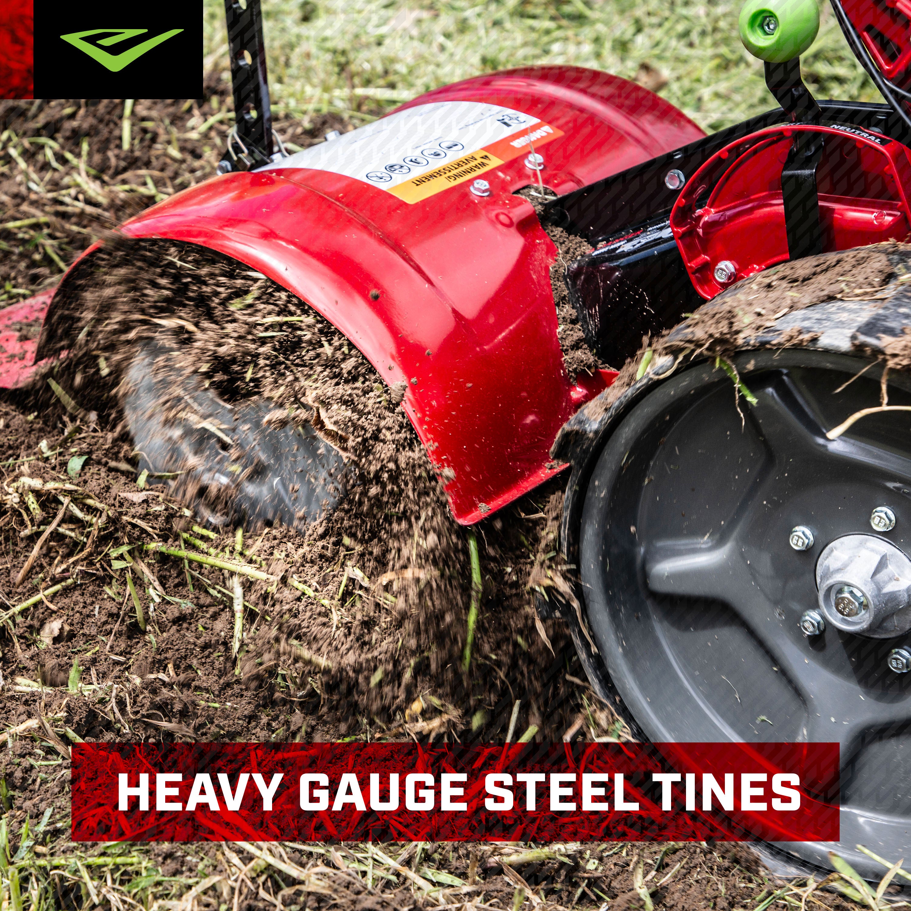 Pioneer® 99cc Rear Tine Tiller (37037) - Earthquake Outdoor Power