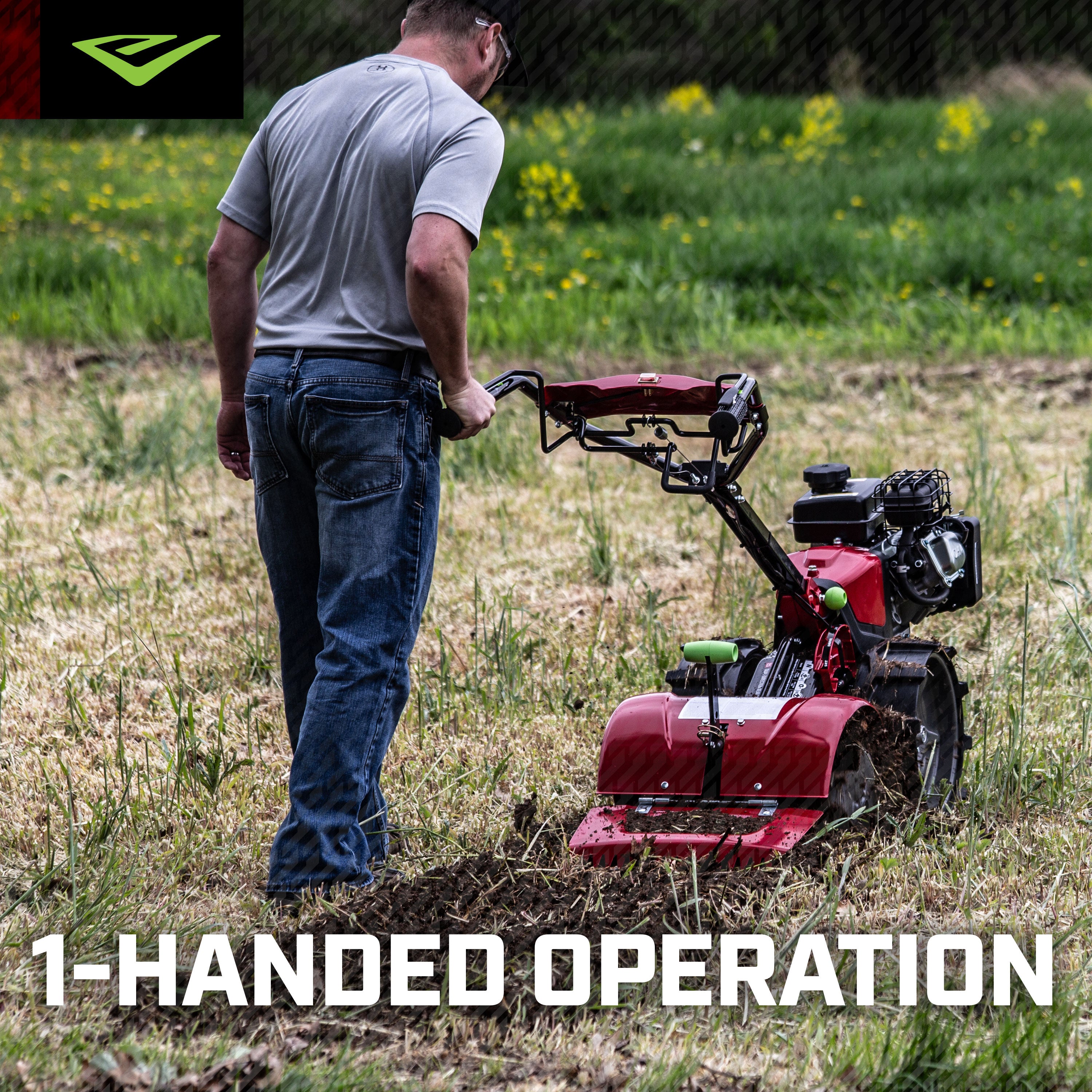 Pioneer® 99cc Rear Tine Tiller (37037)