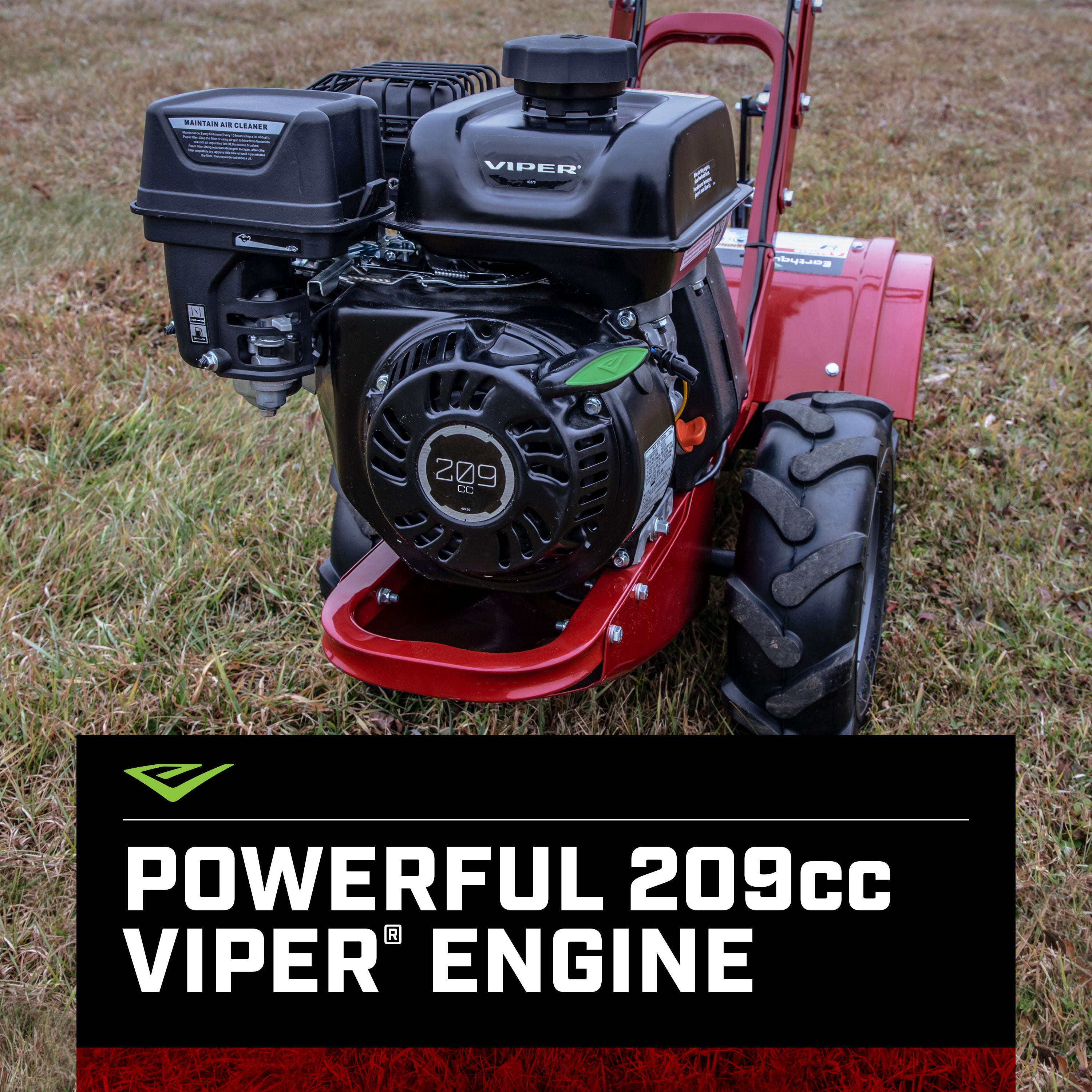 Victory™ 209cc Rear Tine Tiller (39381) - Earthquake Outdoor Power
