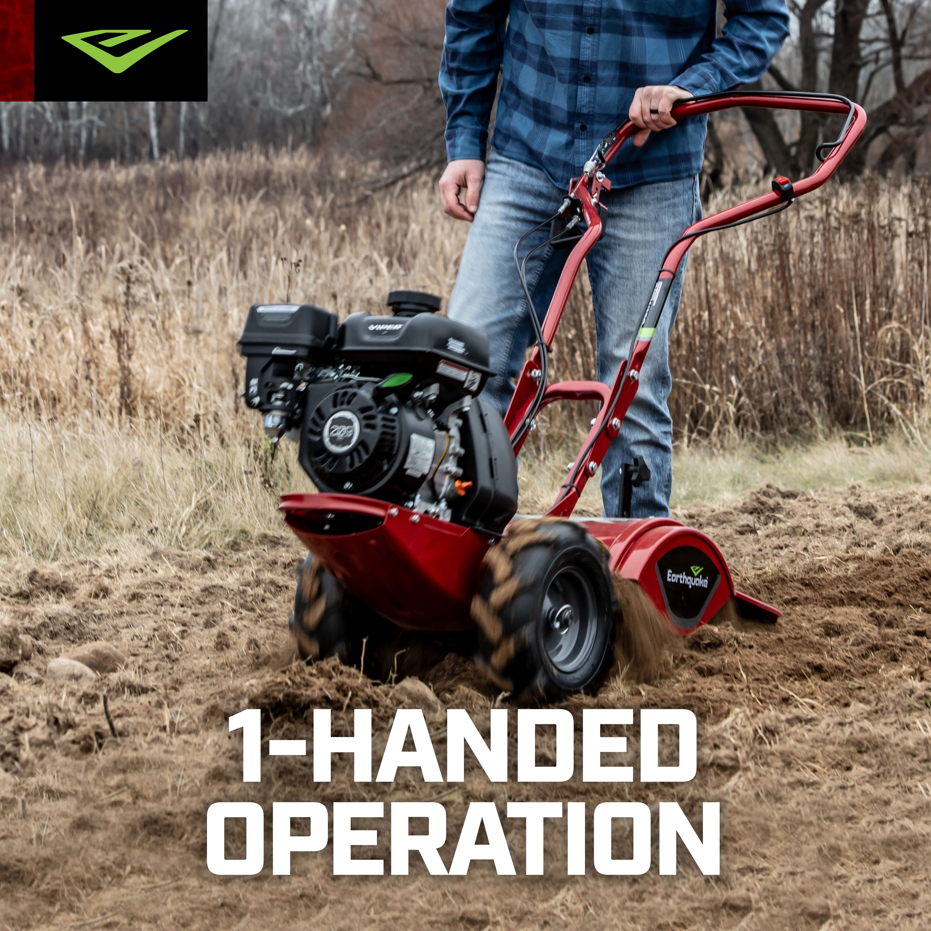 Victory™ 209cc Rear Tine Tiller (39381) - Earthquake Outdoor Power