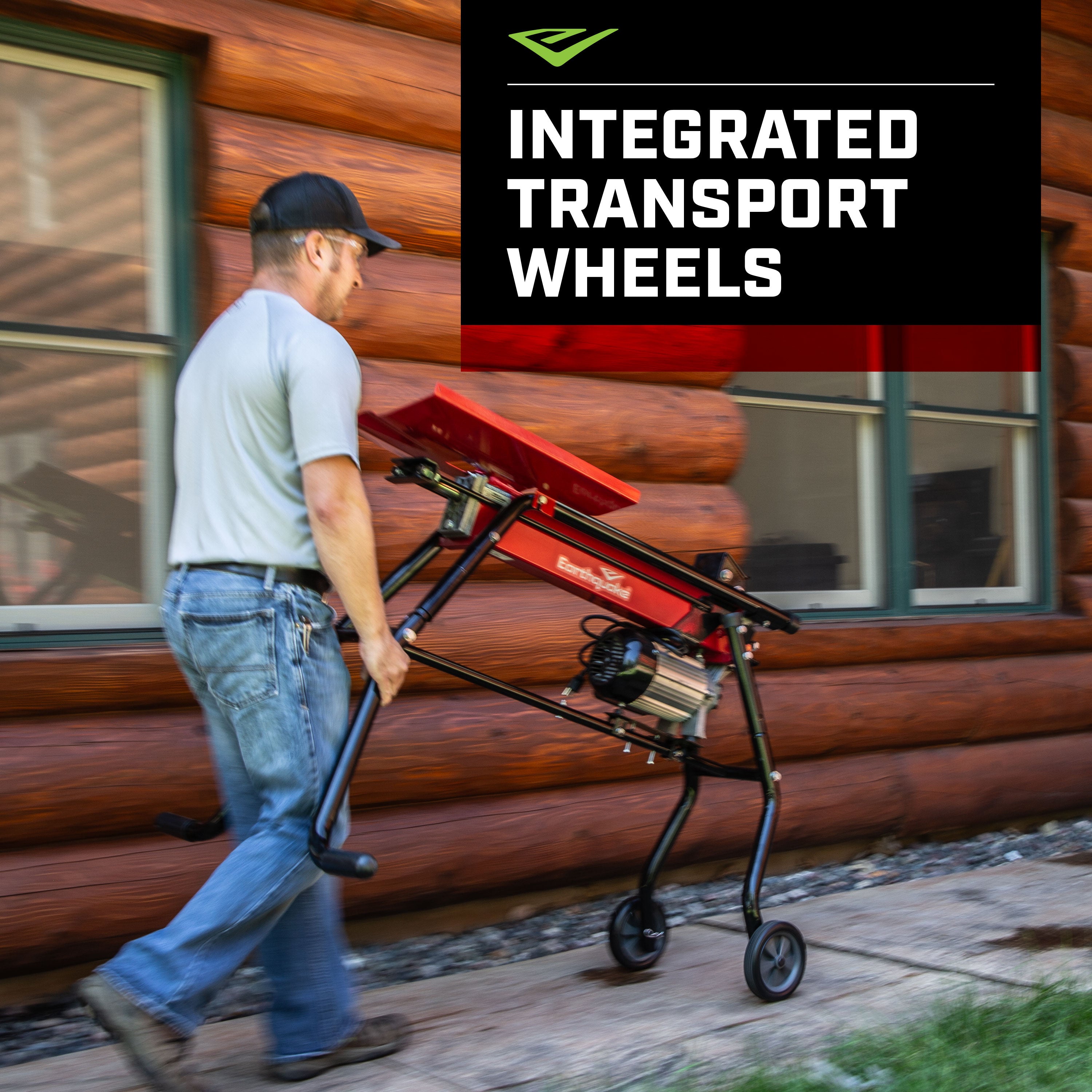 5-Ton Electric Log Splitter w/Stand (44099)