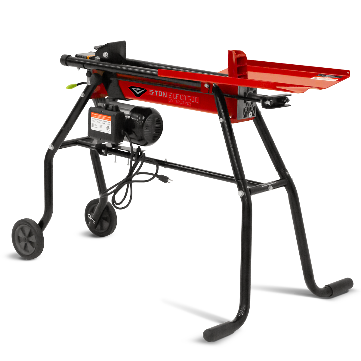 5-Ton Electric Log Splitter w/Stand (44099)