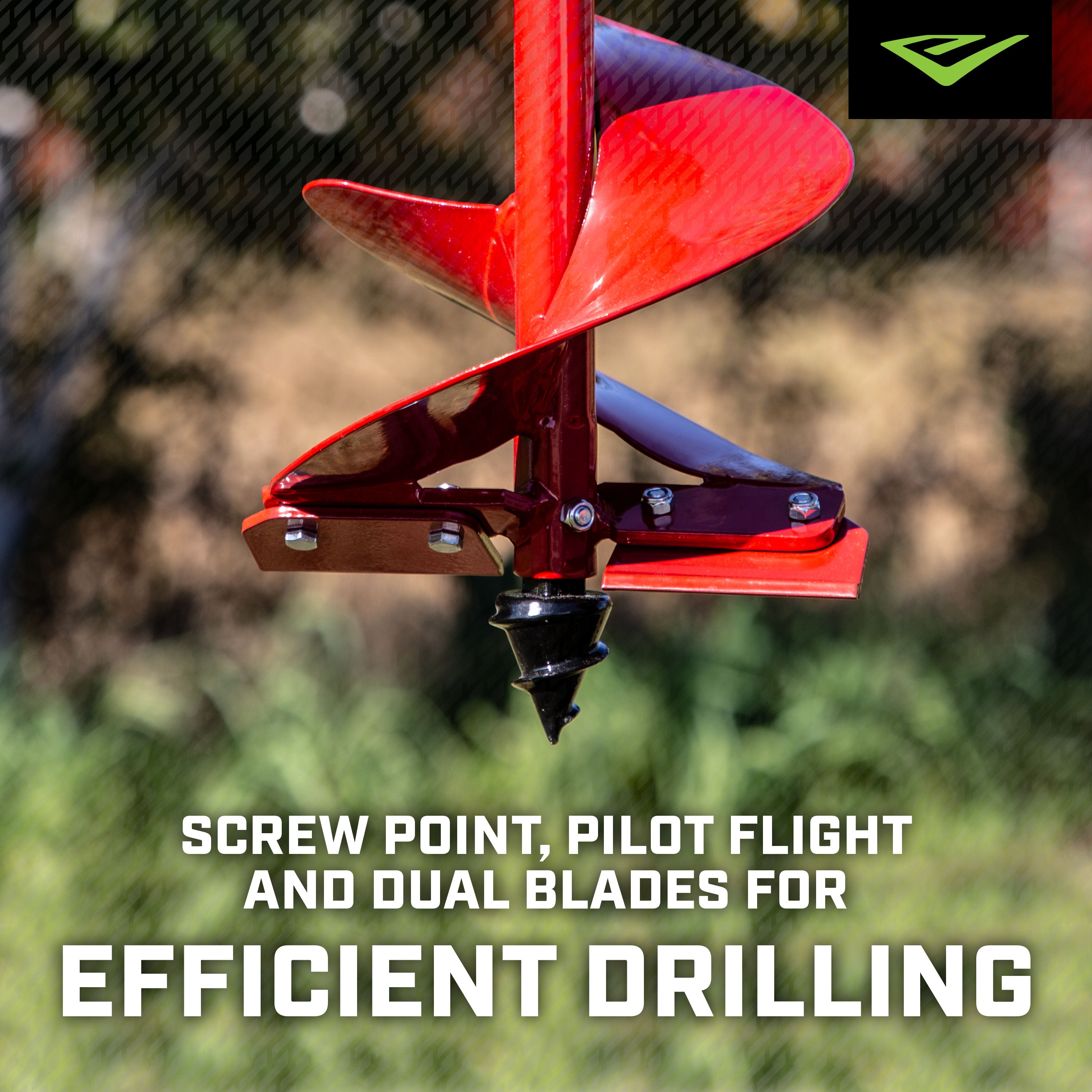 60V Earth Auger Combo - 8" (44977)