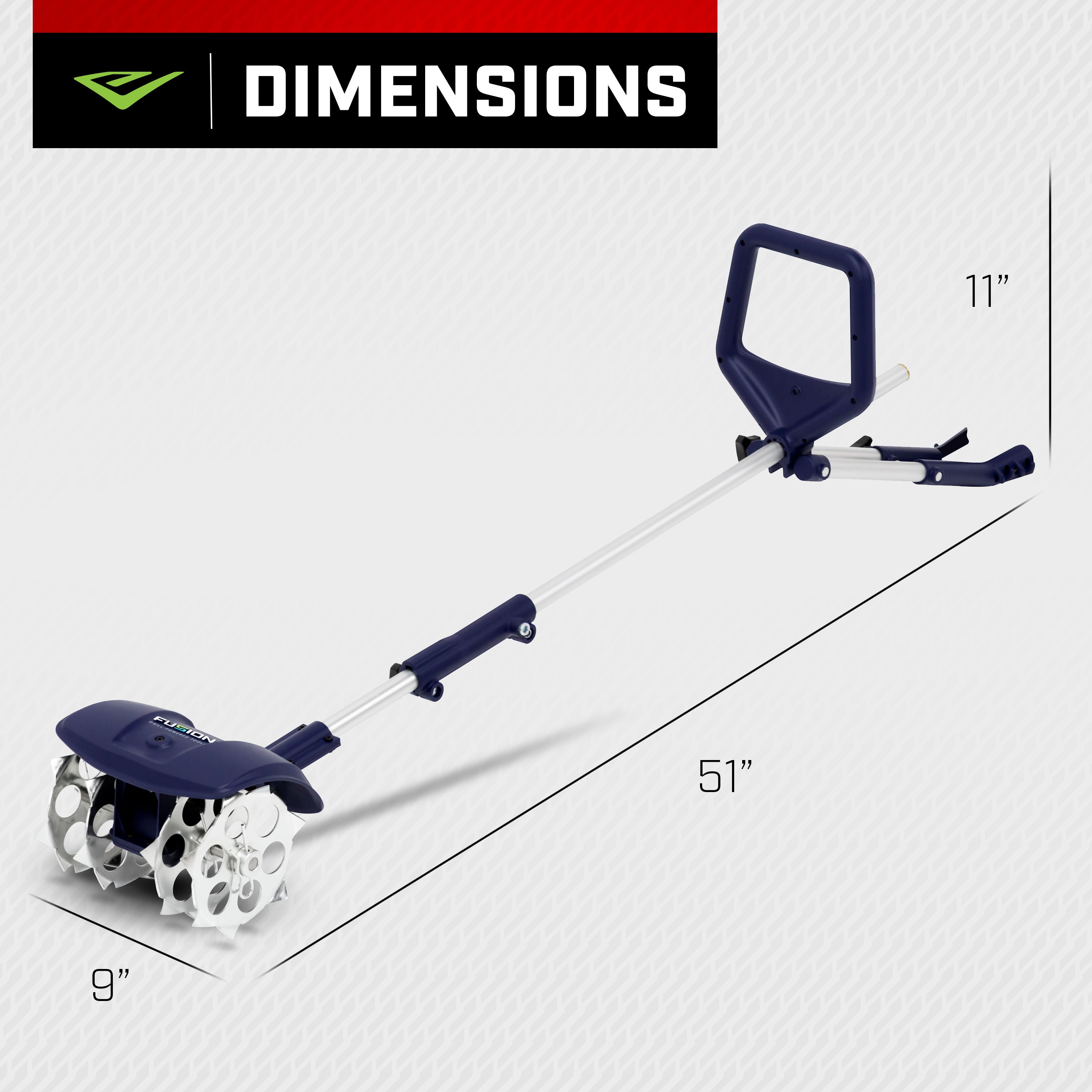 Fusion® Drill-Powered Cultivator (46007)