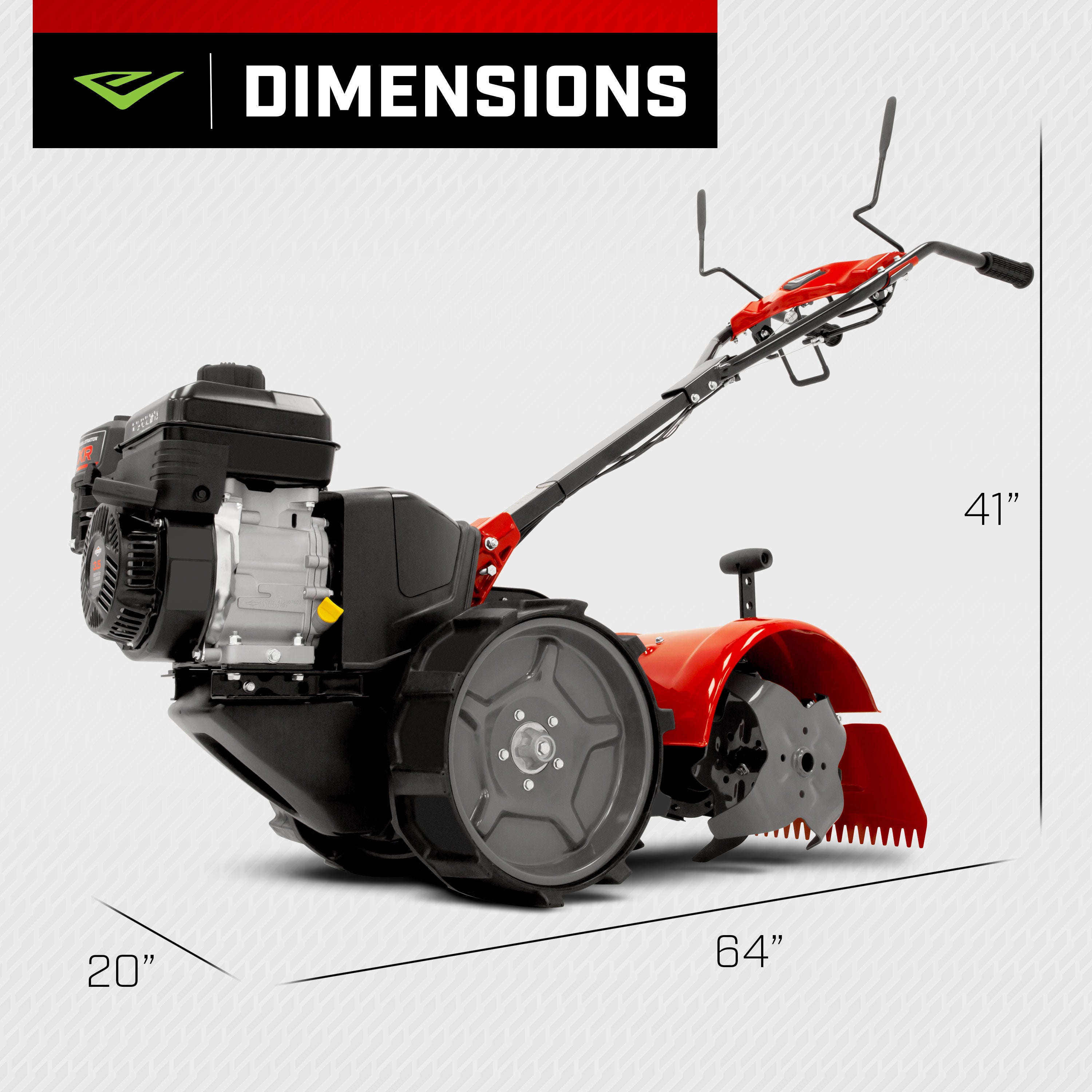 Pioneer® 127cc Rear Tine Tiller (52283) - Earthquake Outdoor Power