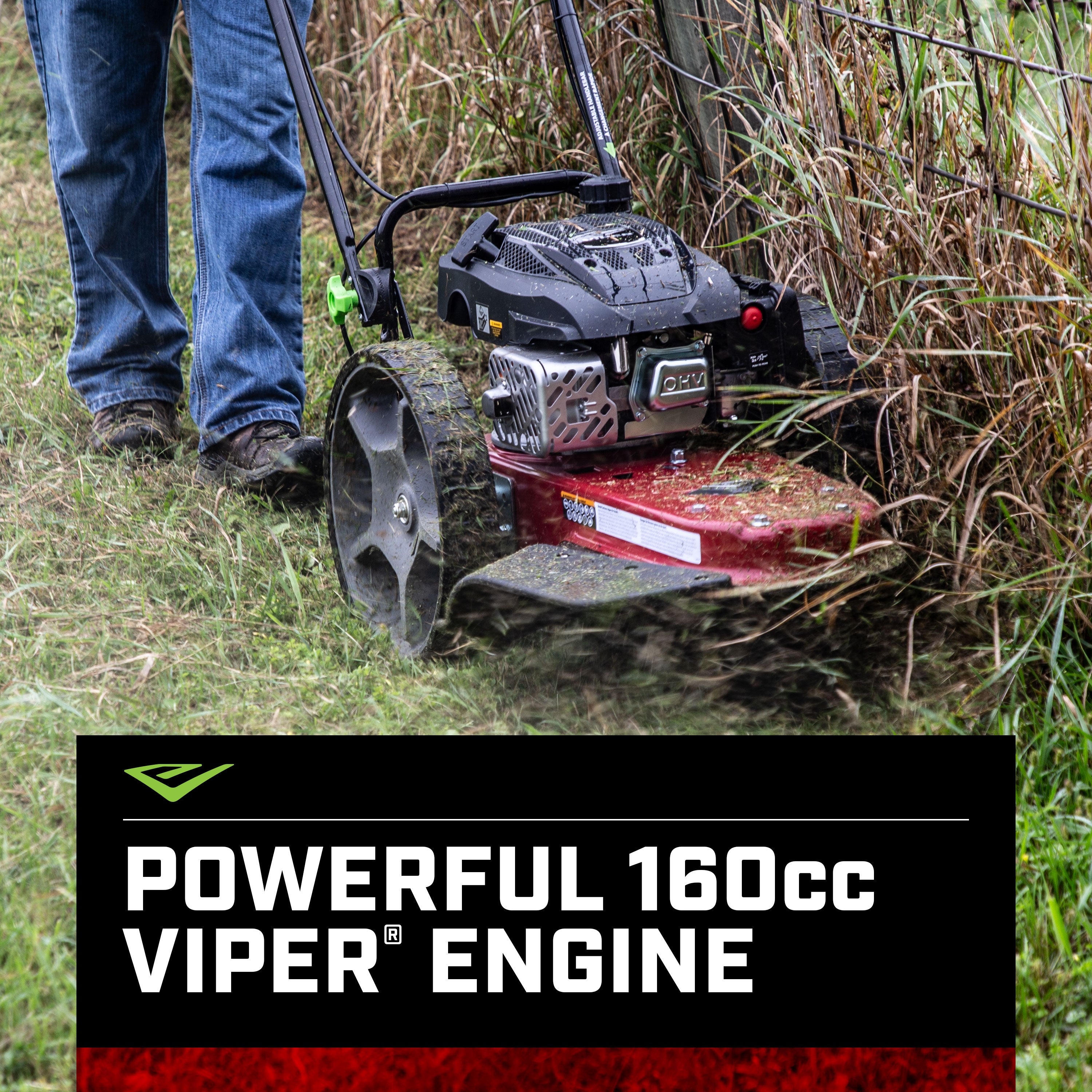 Walk-Behind String Mower (47325) - Earthquake Outdoor Power Equipment