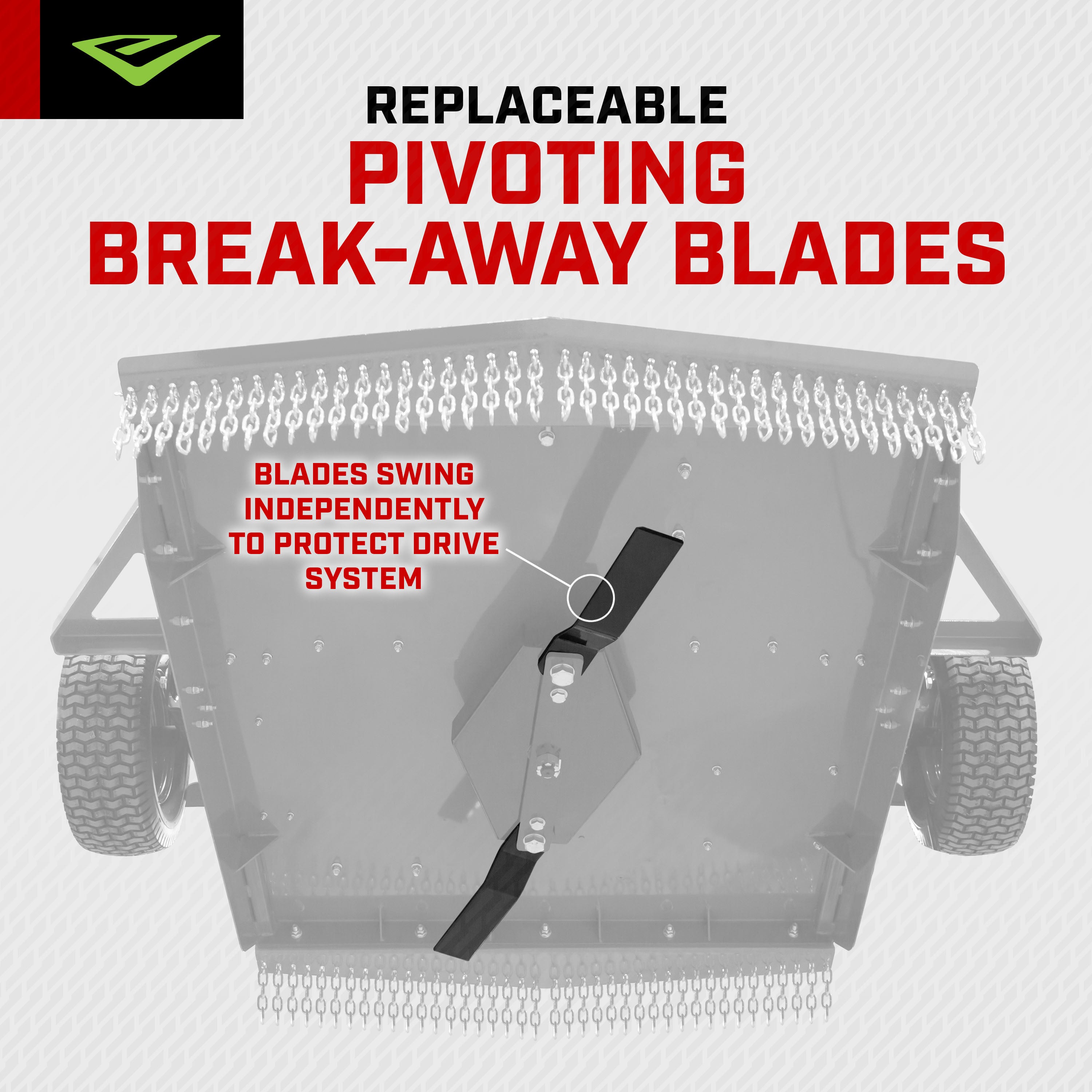 Acreage™ Rough Cut Mower Blade Kit (52321)