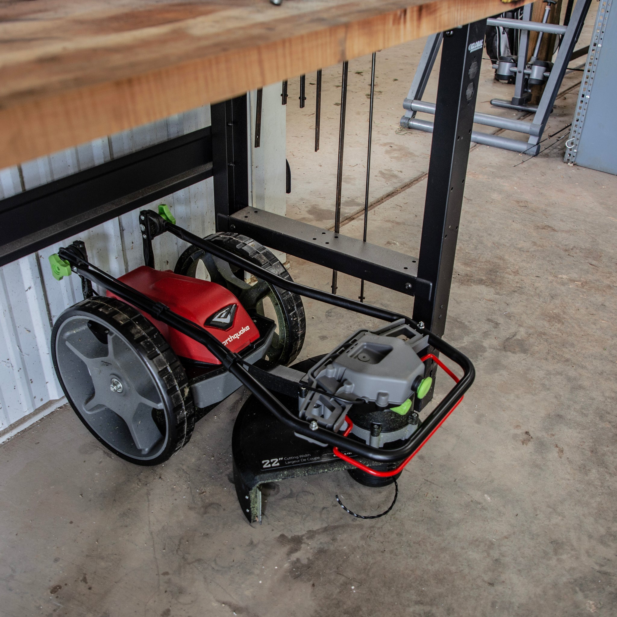 60V String Mower - Earthquake Outdoor Power Equipment