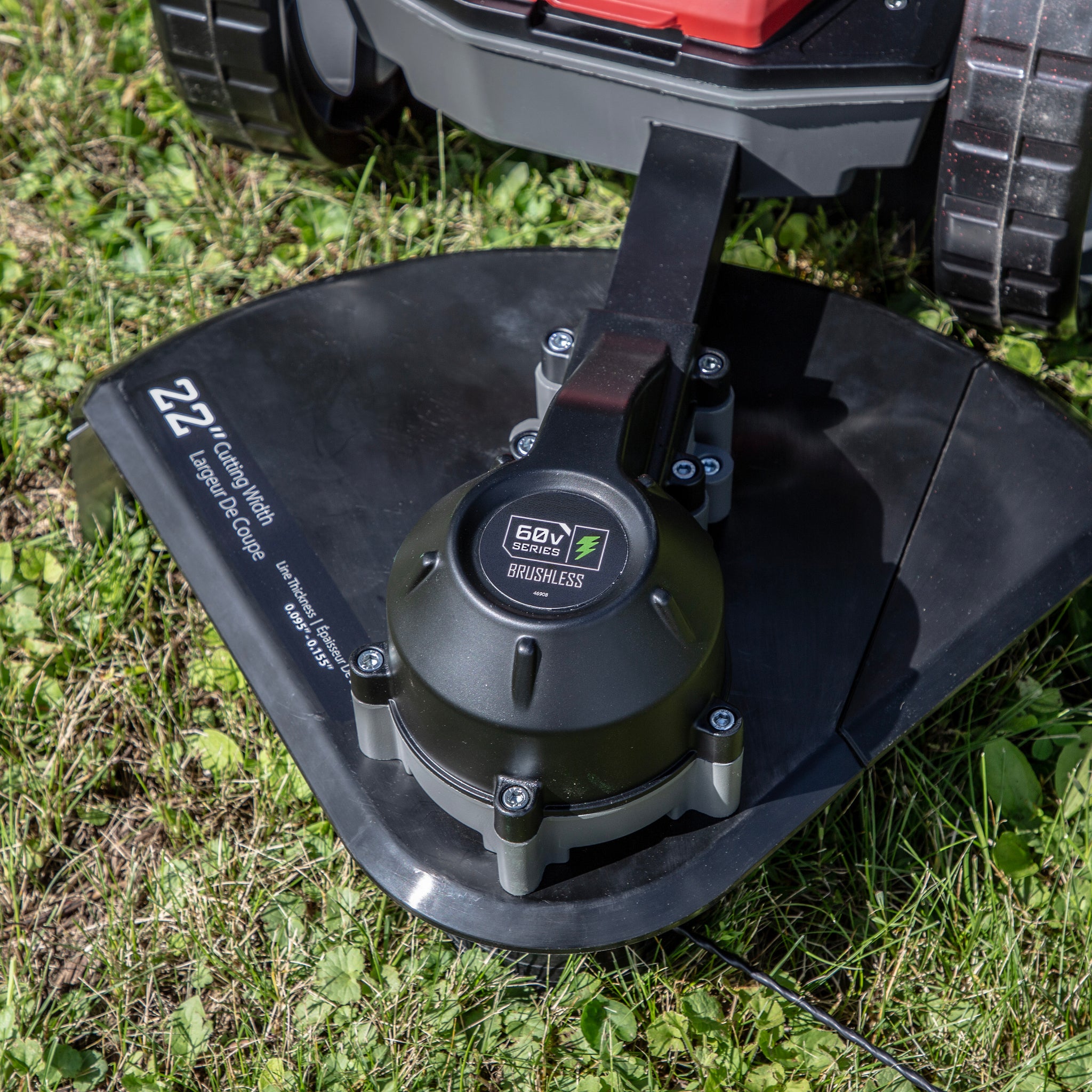 60V String Mower - Earthquake Outdoor Power Equipment