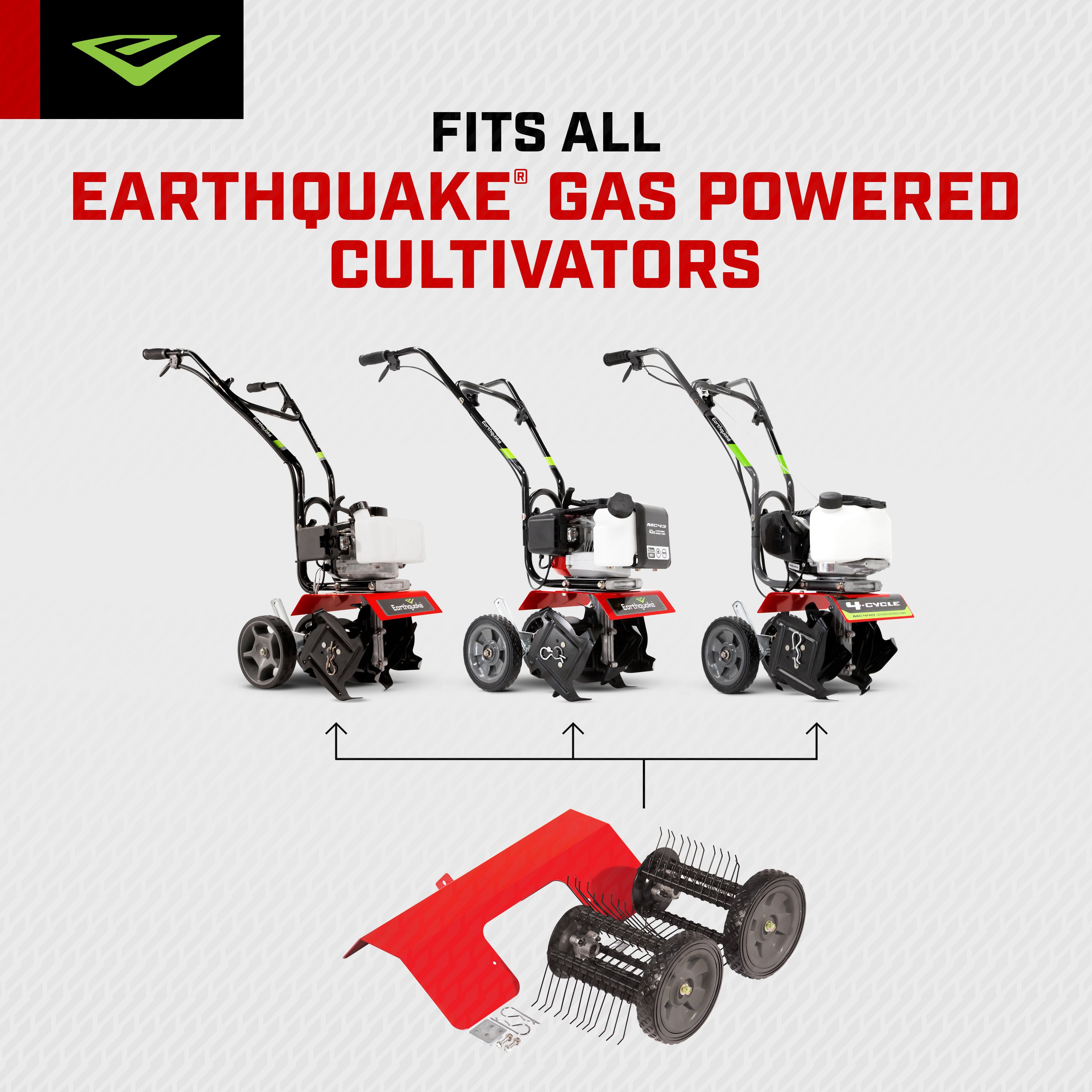 Dethatcher Kit For Cultivators (DK43) - Earthquake Outdoor Power