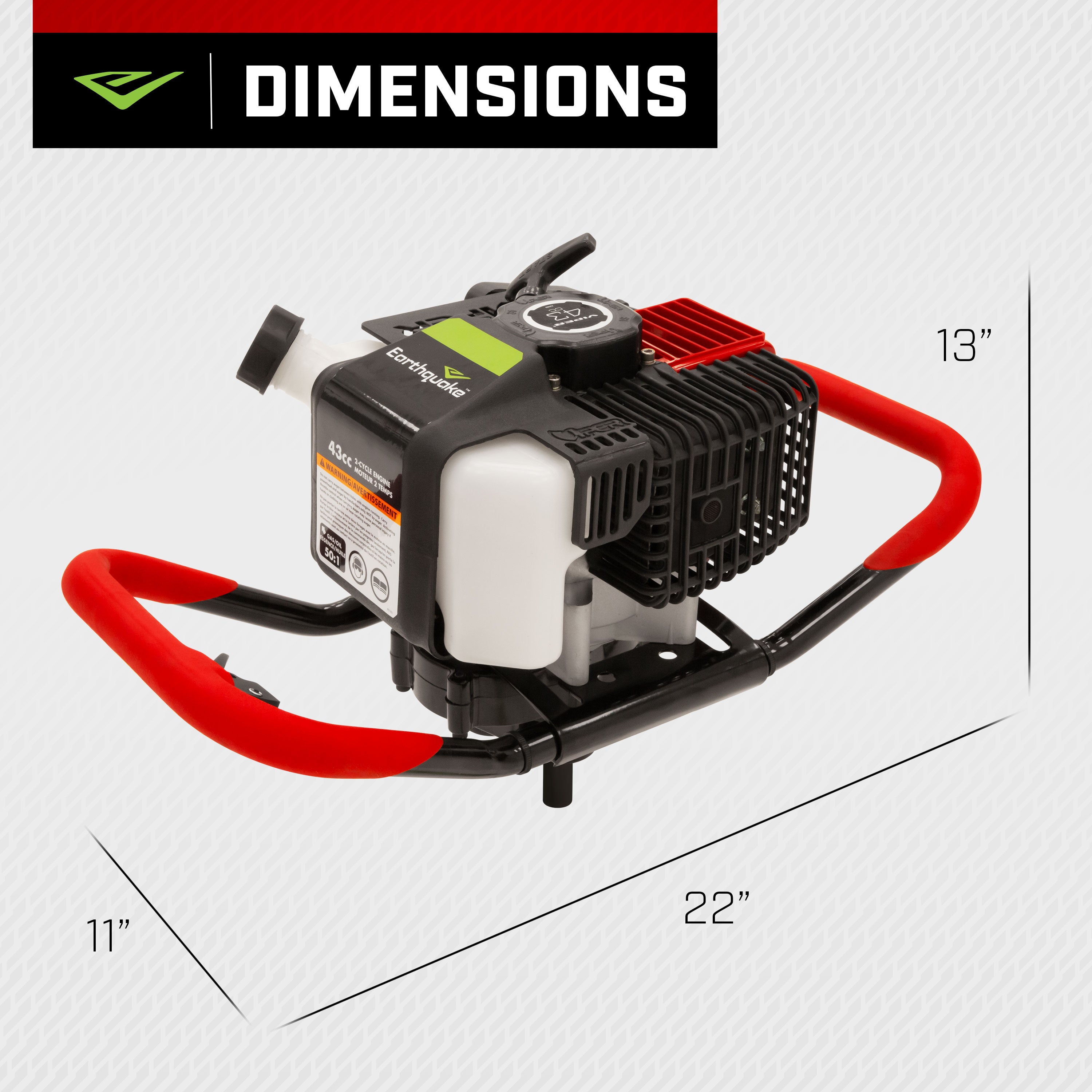 1-Person 43cc Smooth Powerhead (E43)