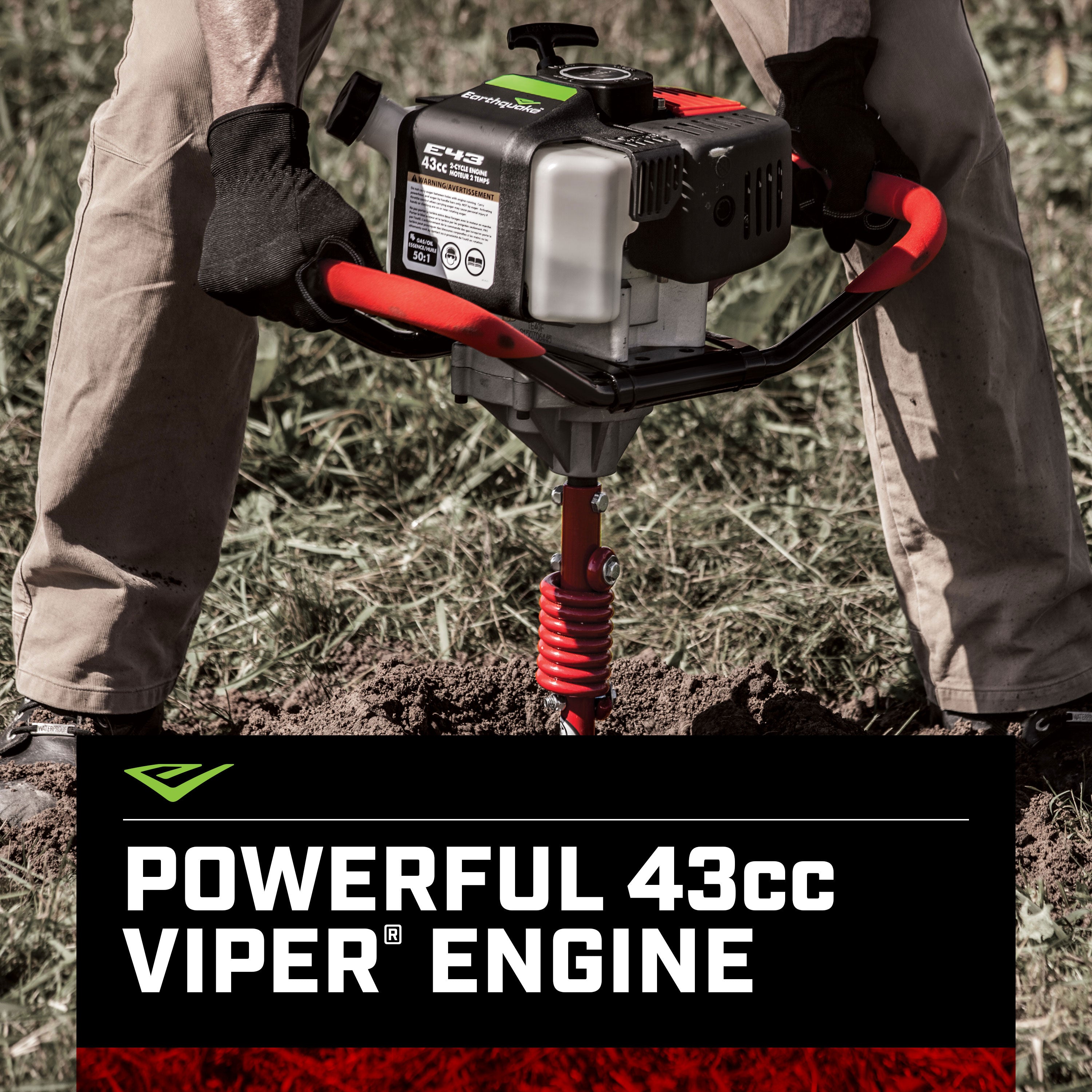 1-Person 43cc Smooth Powerhead (E43)