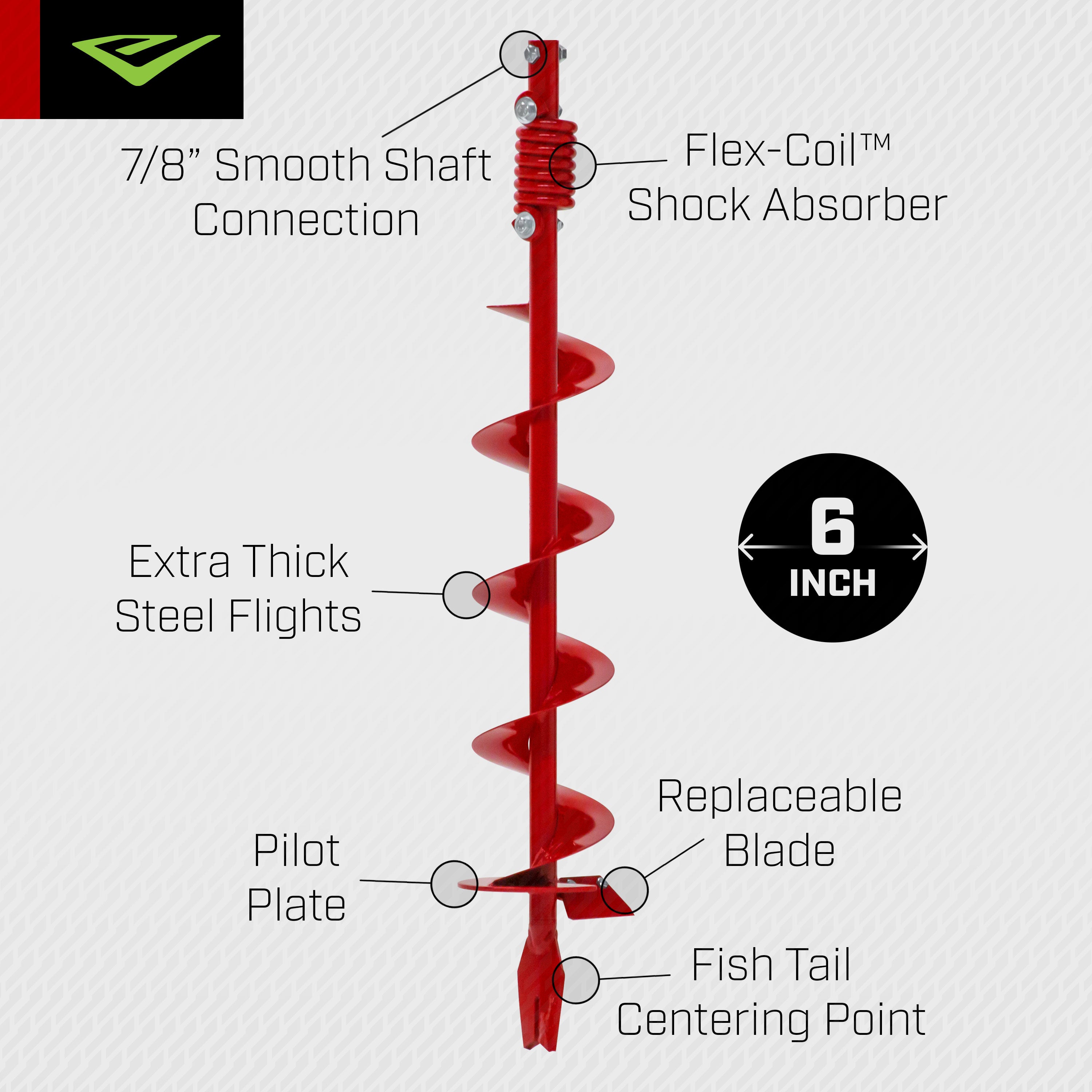 6" Earth Auger Bit (EA6F)