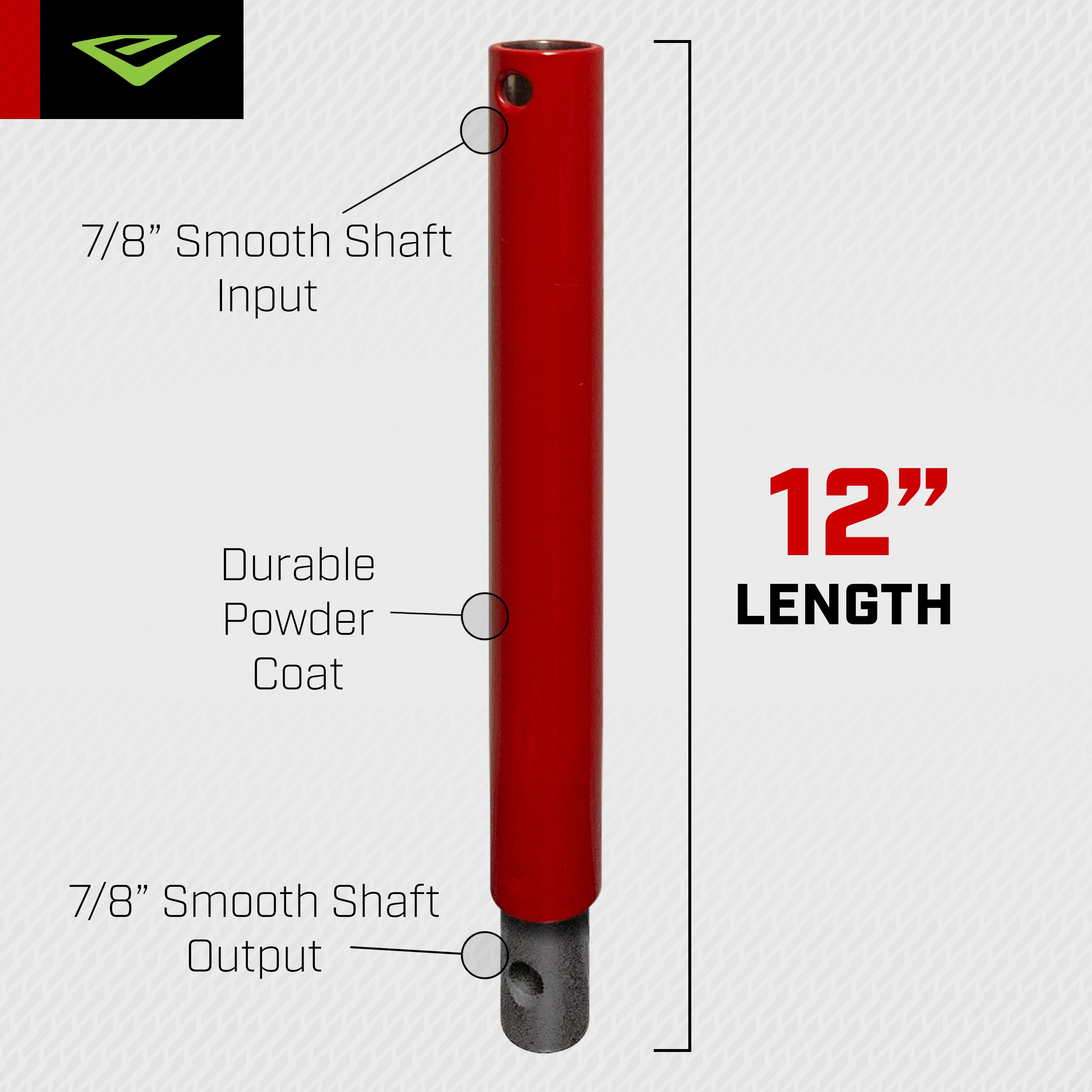 12" Auger Extension Smooth (EXT12)