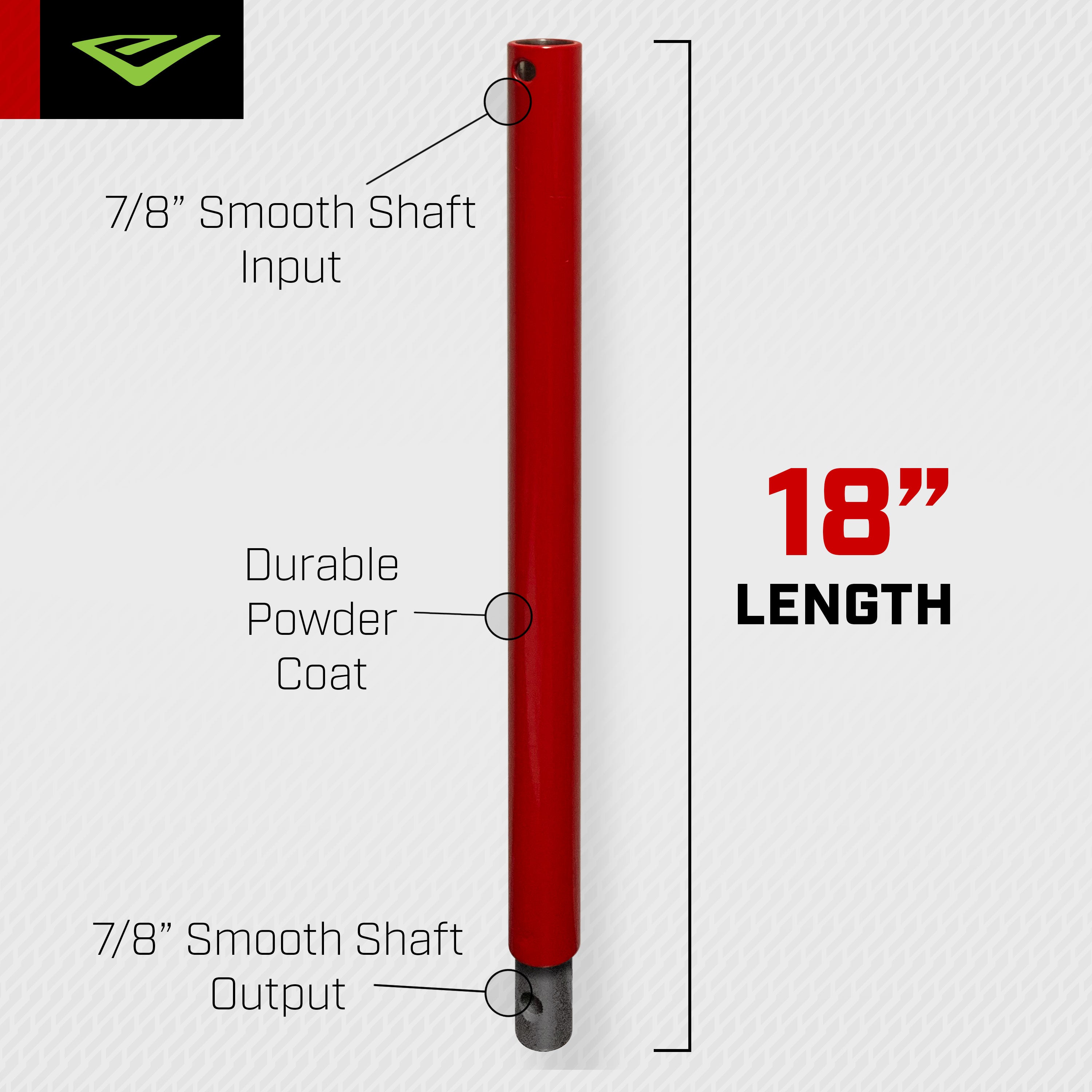 18" Auger Extension Smooth (EXT18)