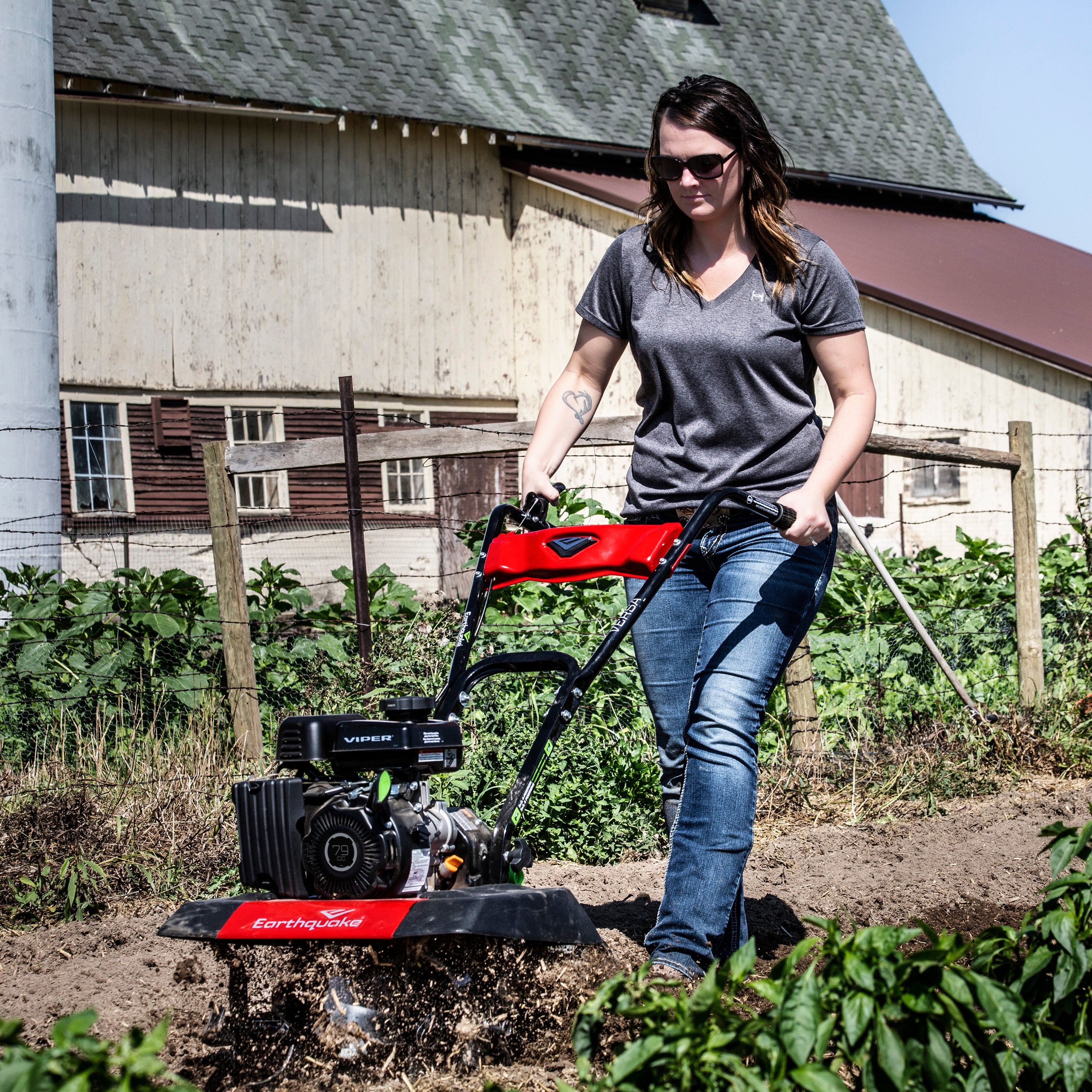 Versa™ 79cc Front Tine Tiller (24734) - Earthquake Outdoor Power