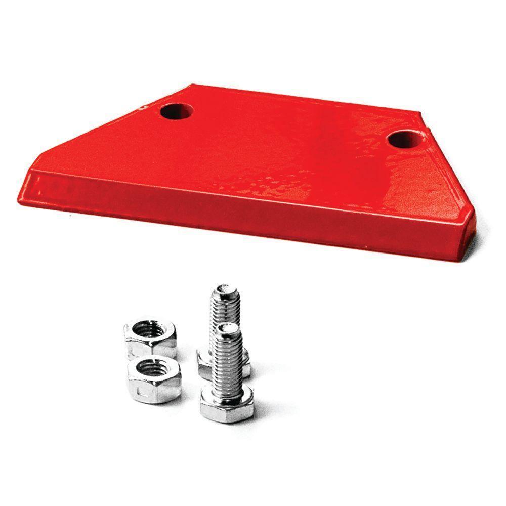 8-inchEarthquake Auger Blades with nuts and bolts