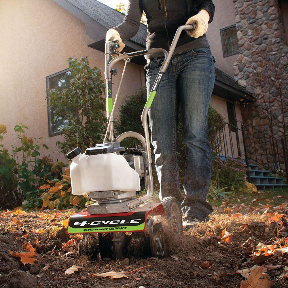 thumbnail interactive-video image 1 of Manual Rotary Cultivator Tiller - Adjustable Stainless Steel Garden Tool For Soil Loosening 1 of 9
