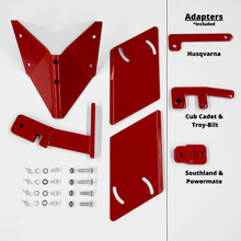 Load image into Gallery viewer, Earthquake Hiller Furrower Attachment Includes Adapters for Husqvarna, Cub Cadet, Troy-Bilt, Southland, and Powermate
